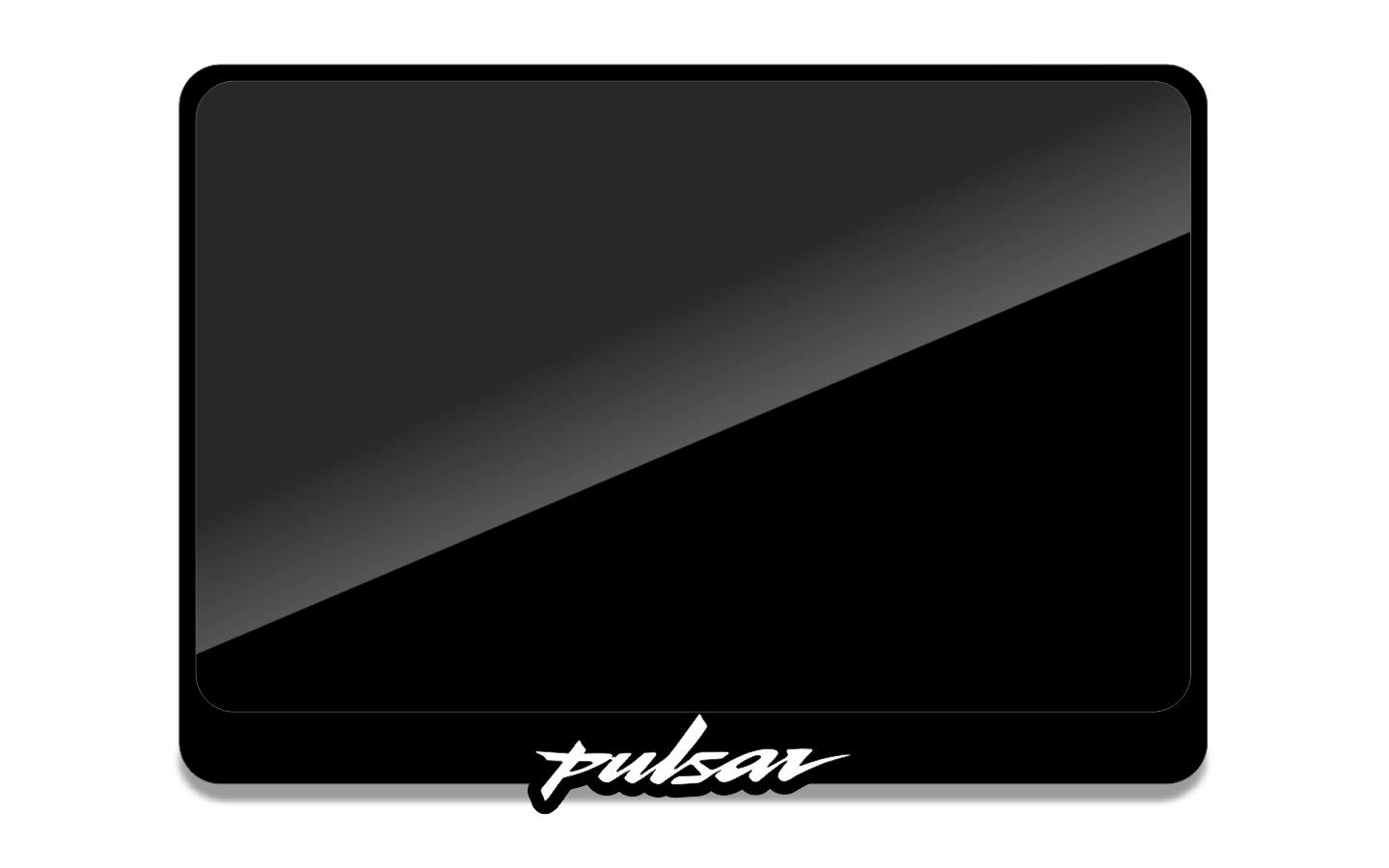 PULSAR Akrilik 3D Çerçeveli Pleksi Motor Plakalık Orj Plaka Boyutu İçin 24x15cmMotor Plakalık
