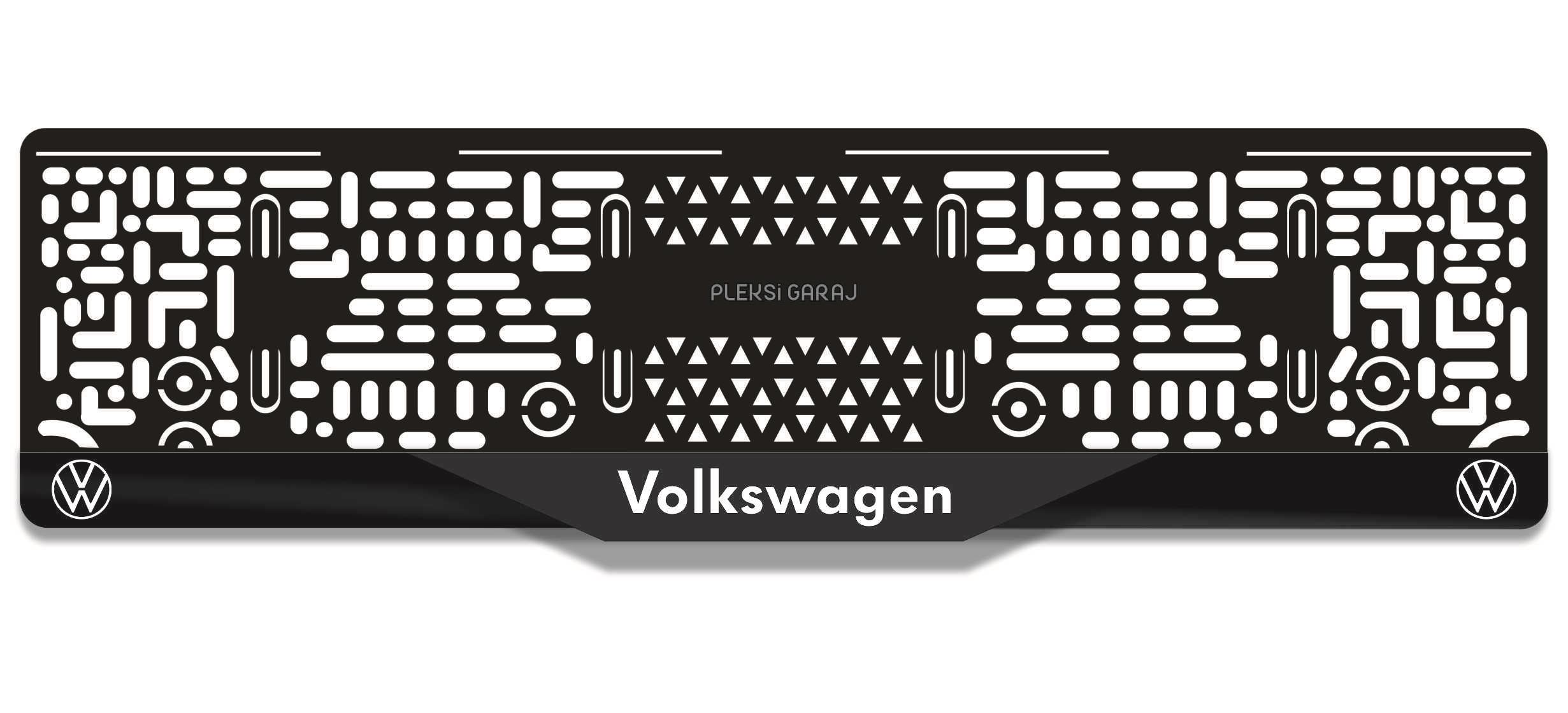 Volkswagen VW 3D Mat Takmatik PlakalıkVolkswagen