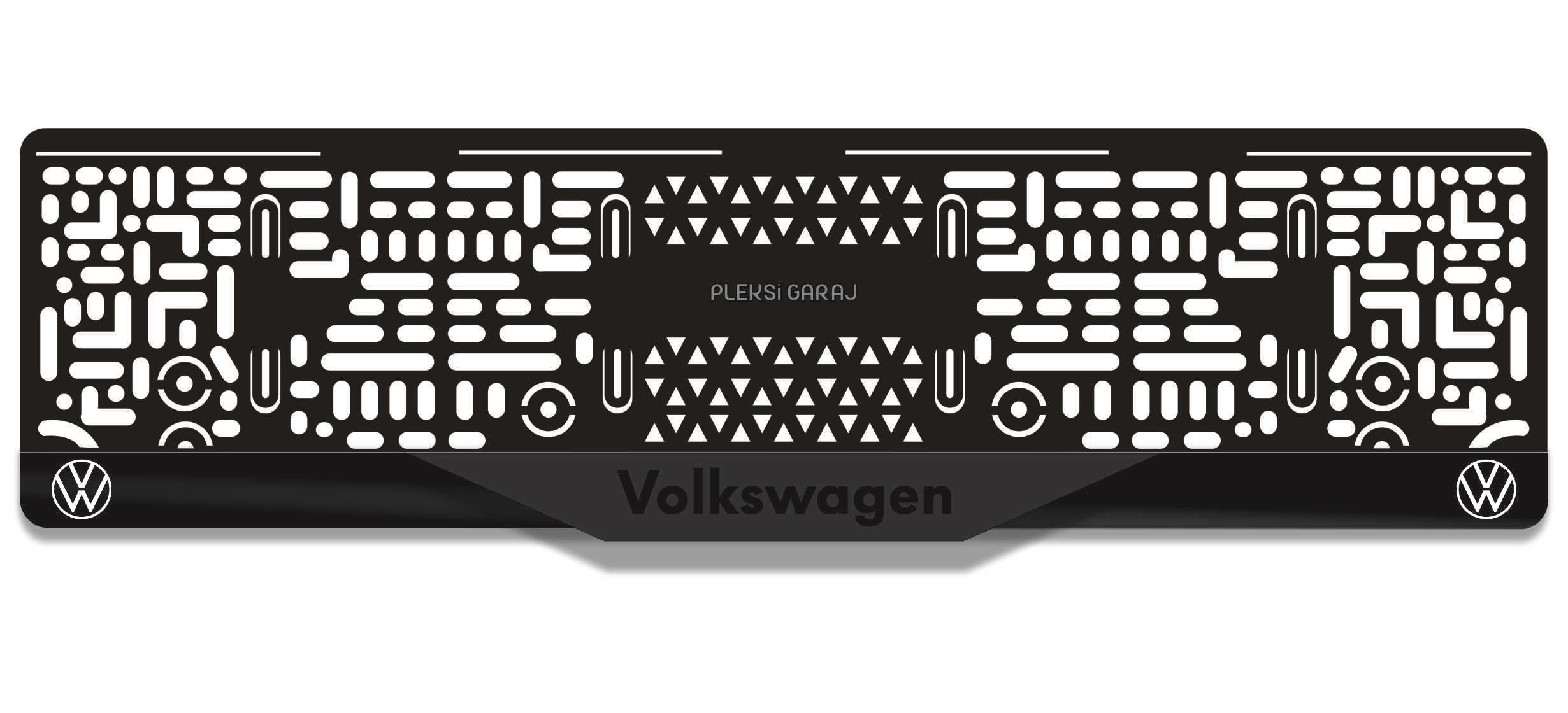 Volkswagen VW 3D Mat Takmatik PlakalıkVolkswagen