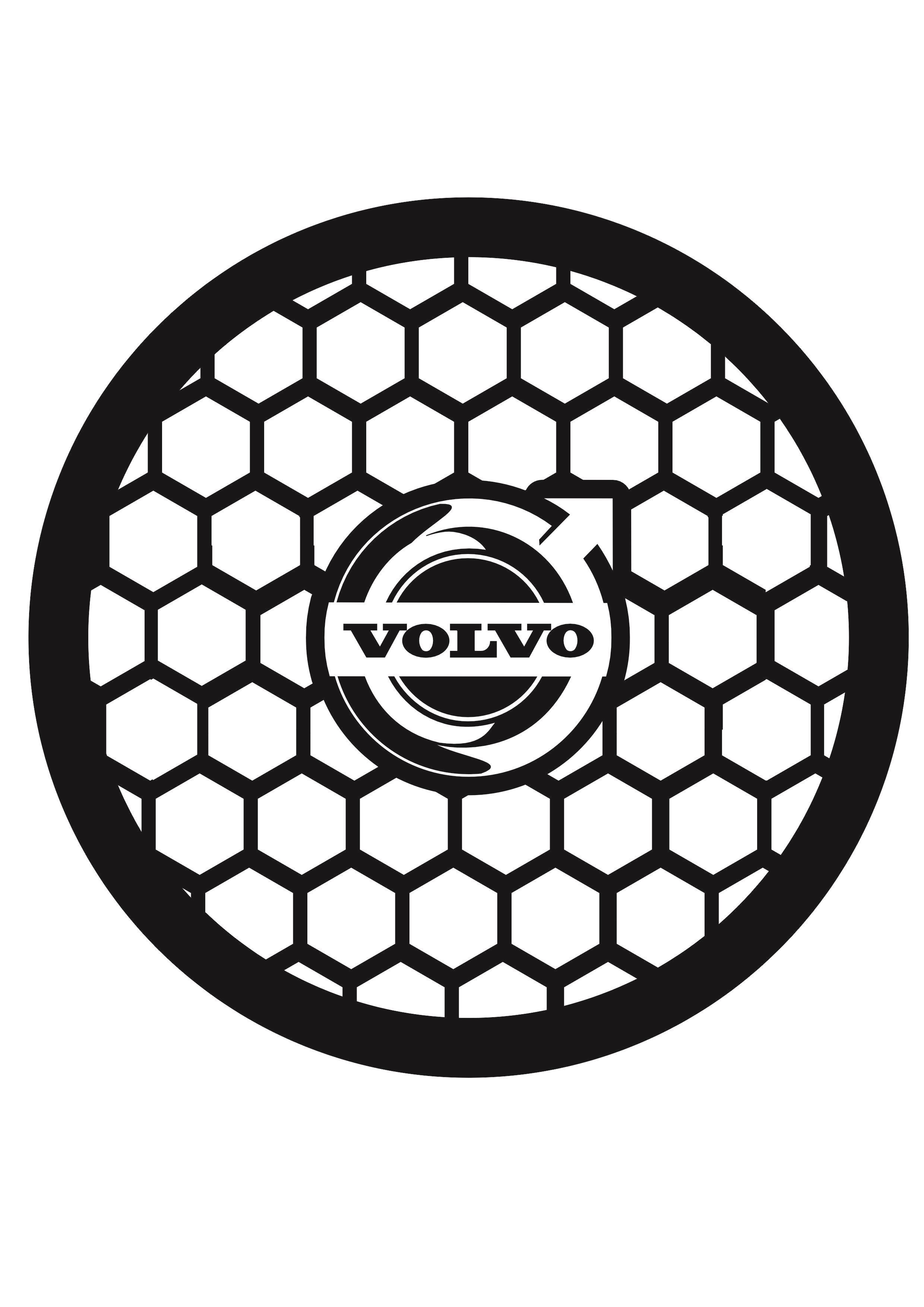 Volvo Logolu Midrange KapağıMidrange Kapakları