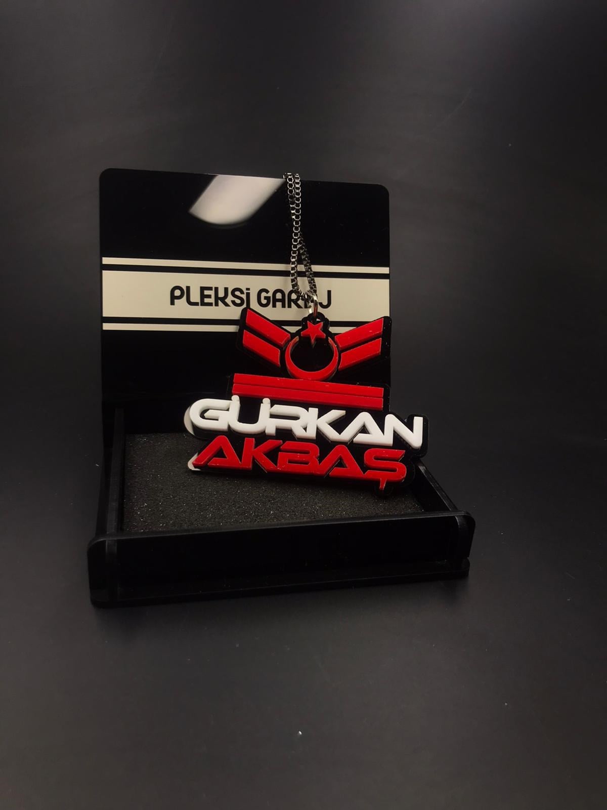 3D Rütbeli Ayna Süsü