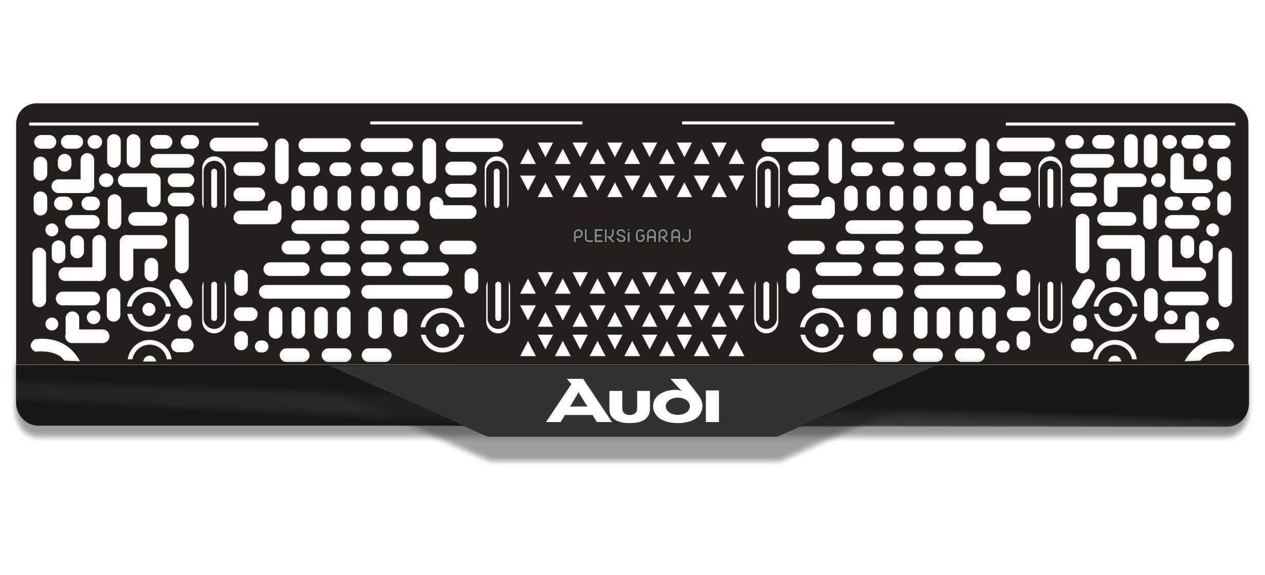 Audi 3D Mat Takmatik PlakalıkAudi