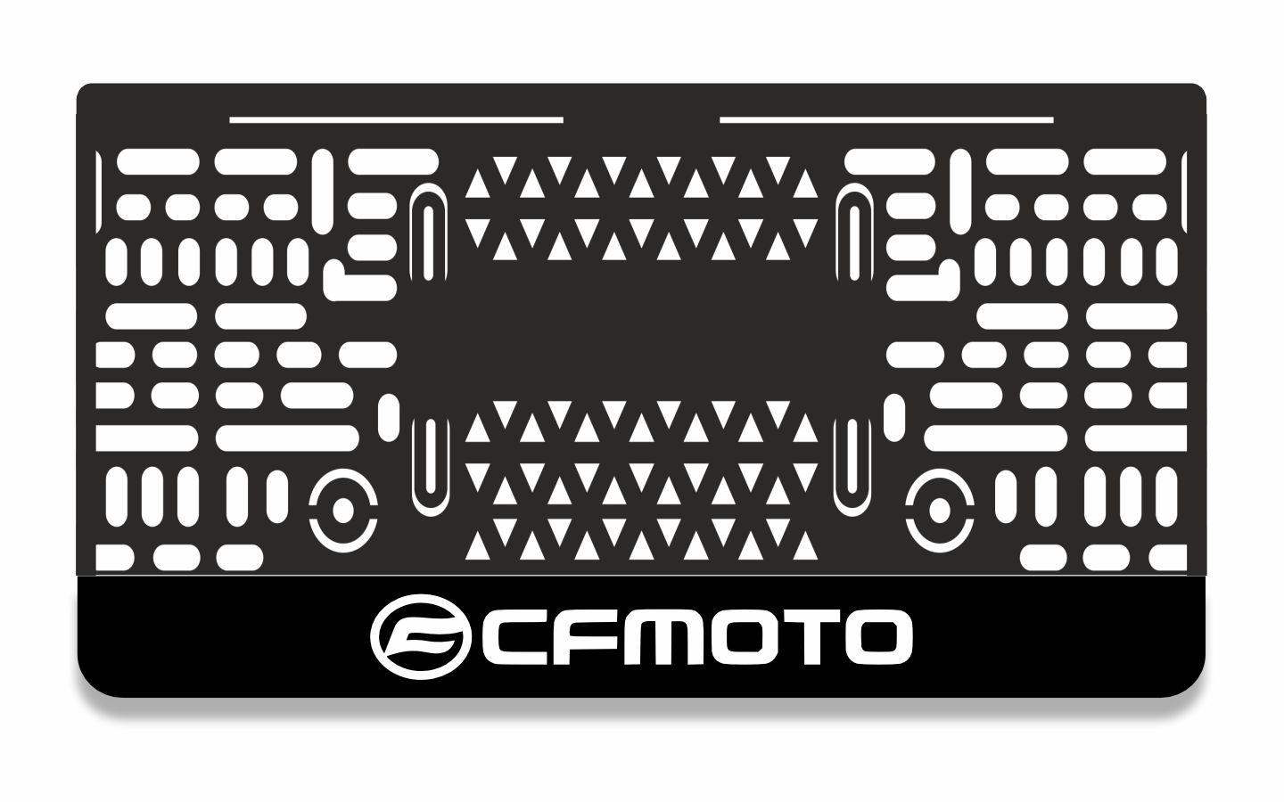 CF Moto Lazer Kesim Takmatik Motor PlakalıkMotor Plakalık