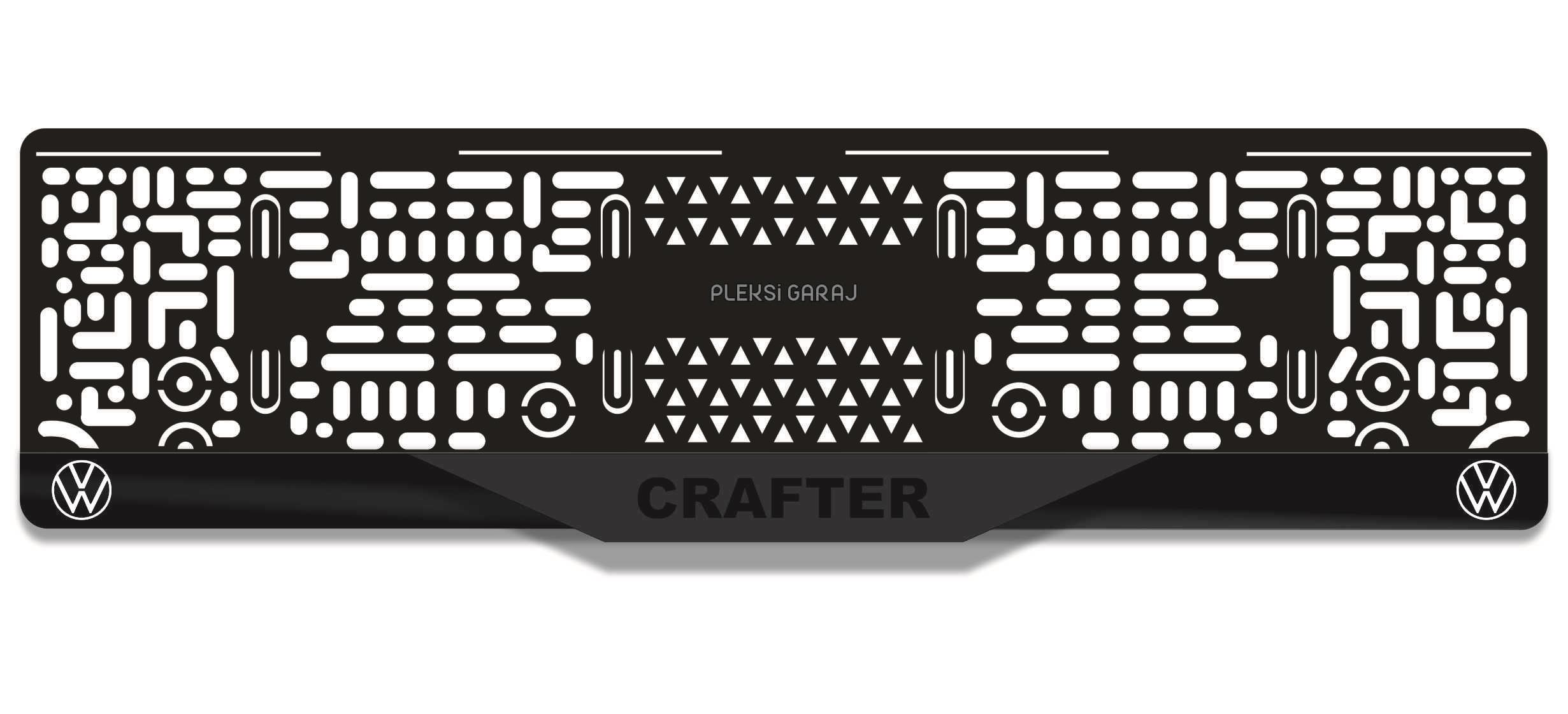 Crafter VW 3D Mat Takmatik PlakalıkVolkswagen