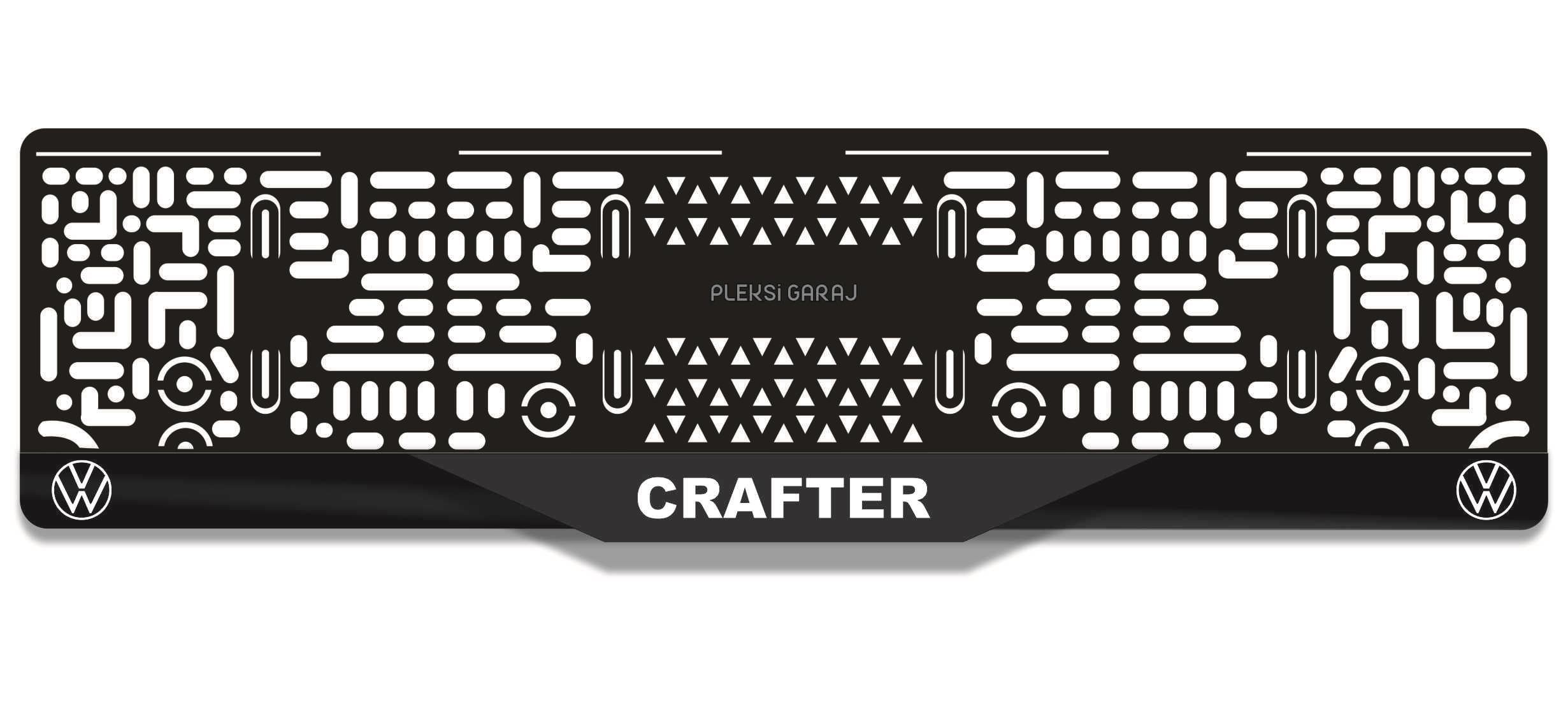 Crafter VW 3D Mat Takmatik PlakalıkVolkswagen