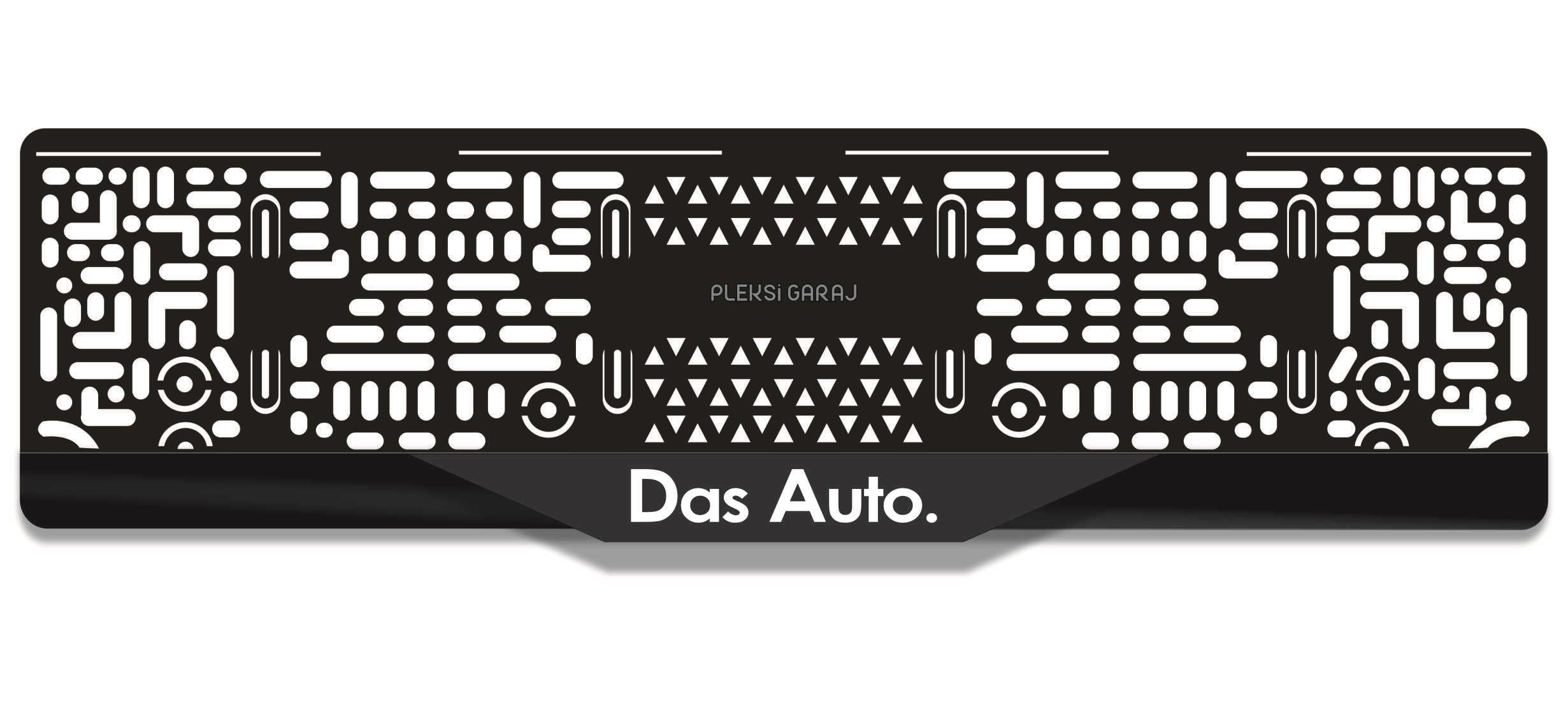 Das Auto 3D Mat Takmatik PlakalıkVolkswagen