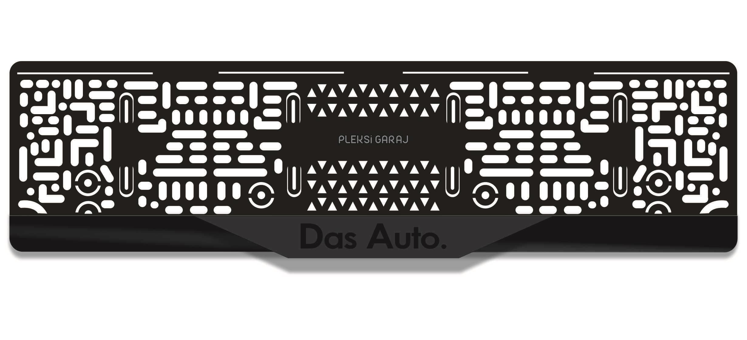 Das Auto 3D Mat Takmatik PlakalıkVolkswagen