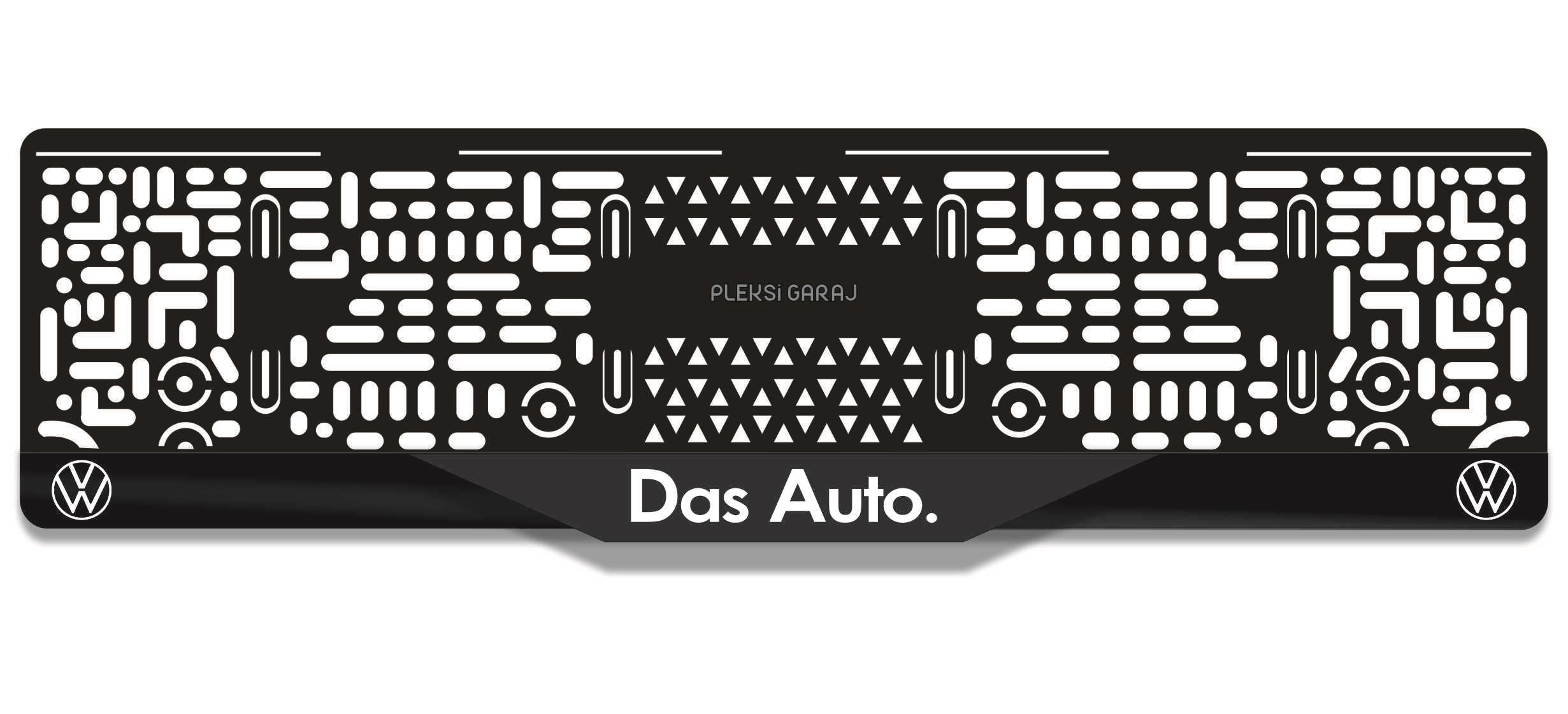 Das Auto VW 3D Mat Takmatik PlakalıkVolkswagen