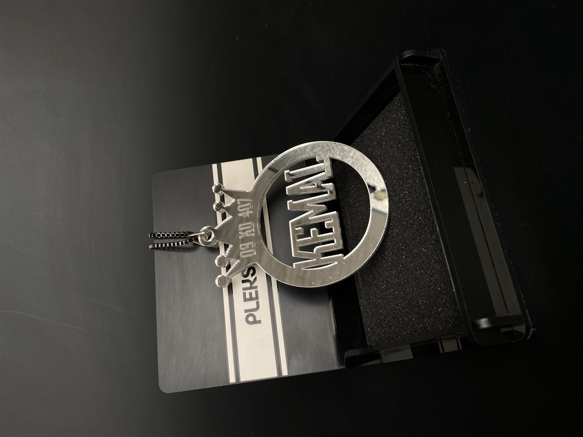 Gümüş Taç Ayna SüsüAyna Süsü