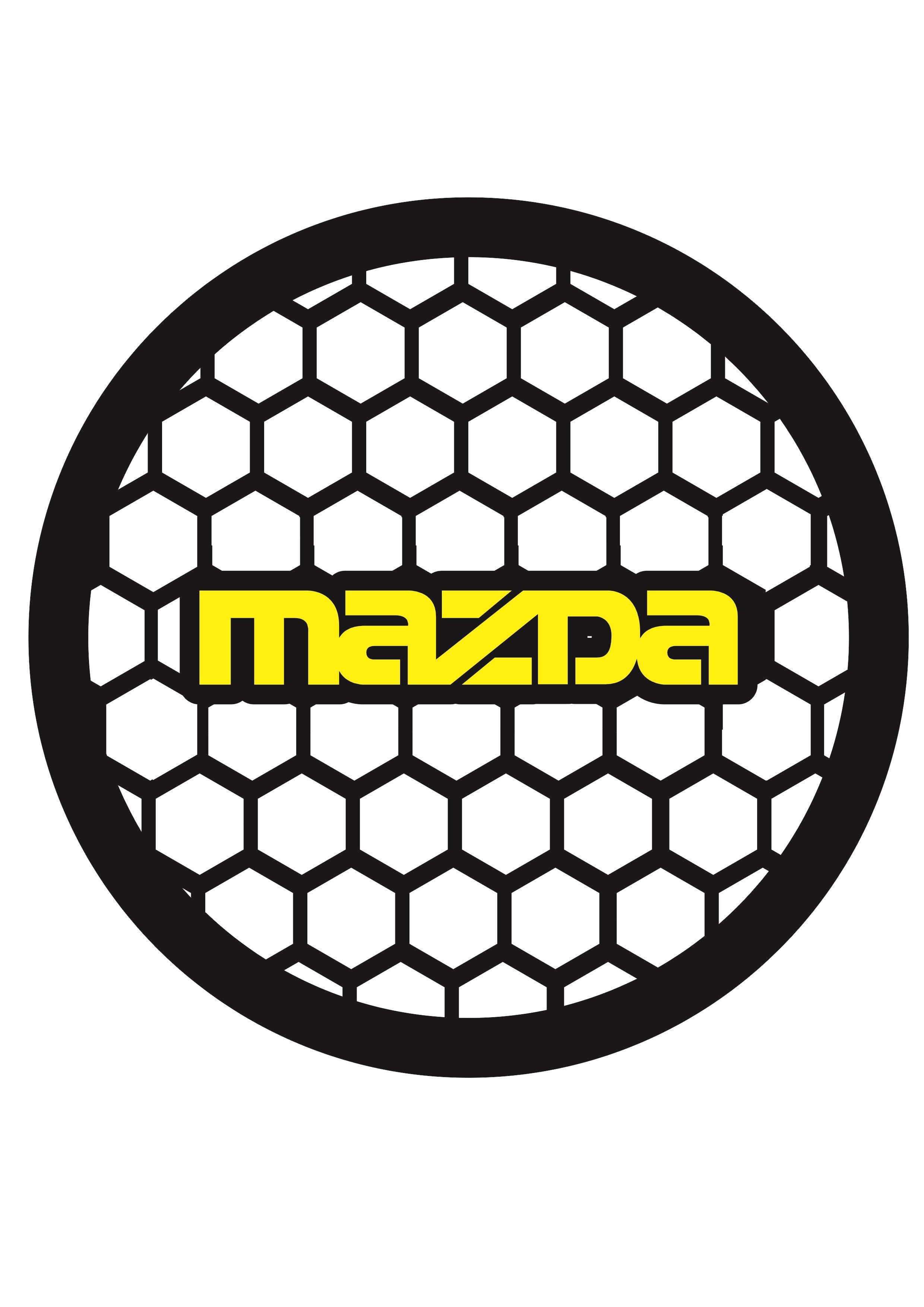 Mazda Logolu Akrilik Midrange KapağıMidrange Kapakları
