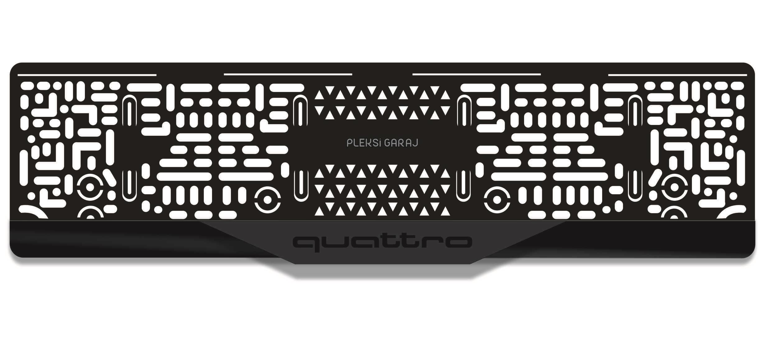 Quattro 3D Mat Takmatik PlakalıkAudi