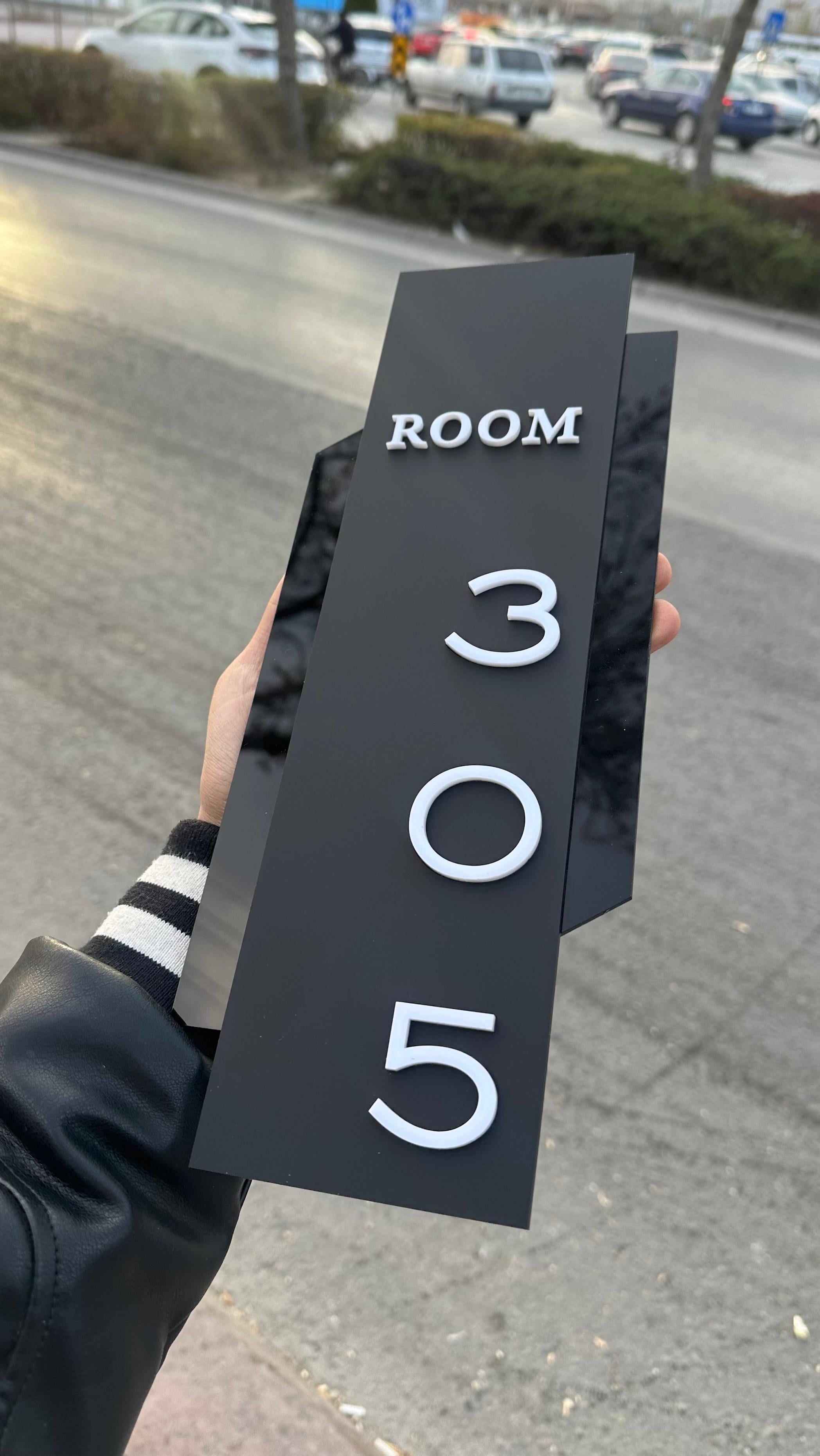 Room Model Oda Numarası Yönlendirme Levhaları