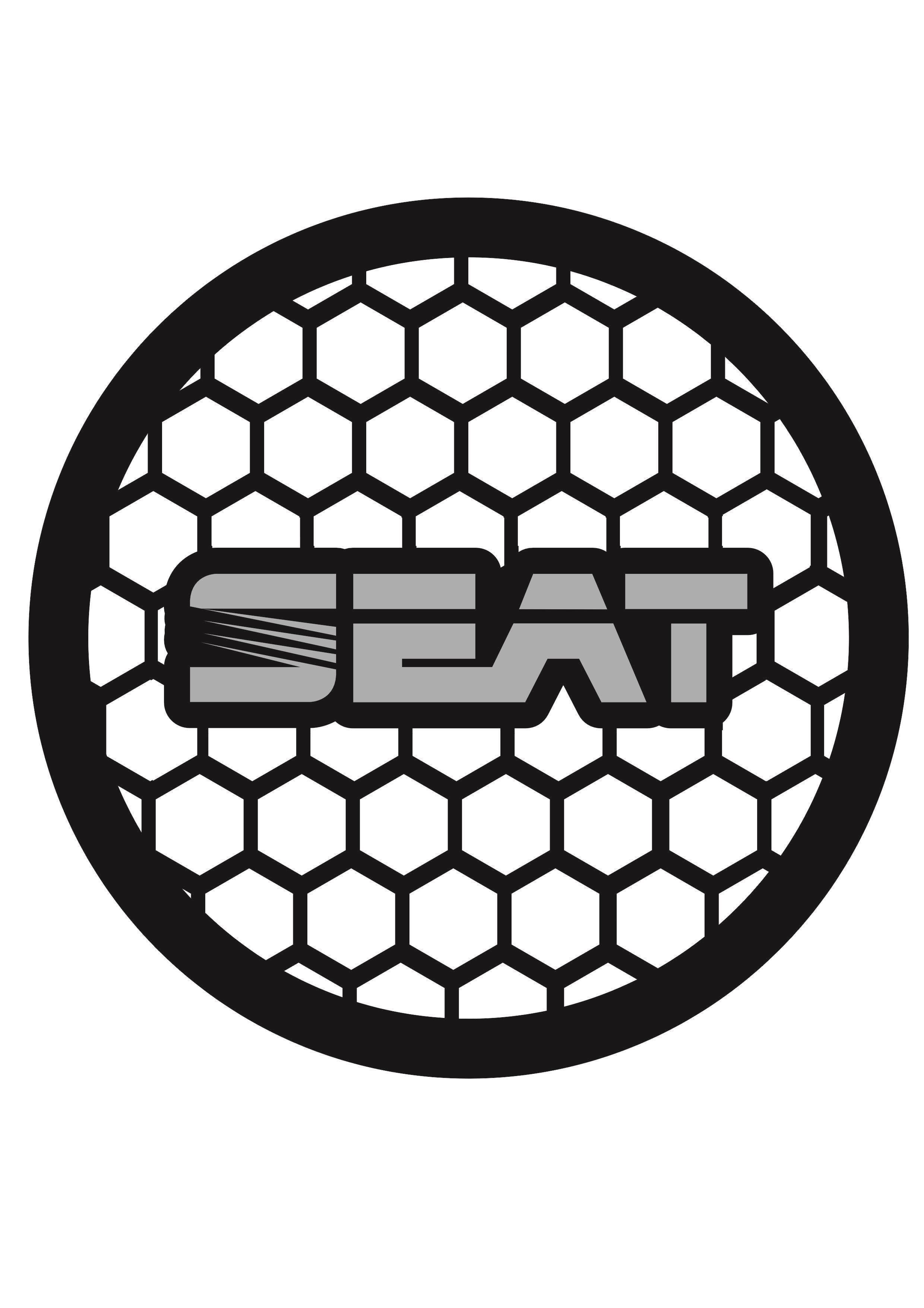 Seat Logolu Akrilik Midrange KapağıMidrange Kapakları