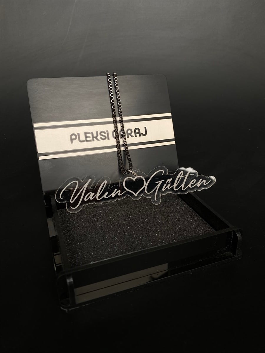 Şeffaf Üzeri Beyaz Baskılı Çift Ayna SüsüAyna Süsü