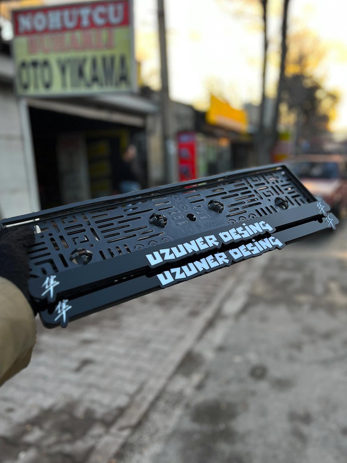 Tasarım İsimli Özel Takmatik PlakalıkPlakalık