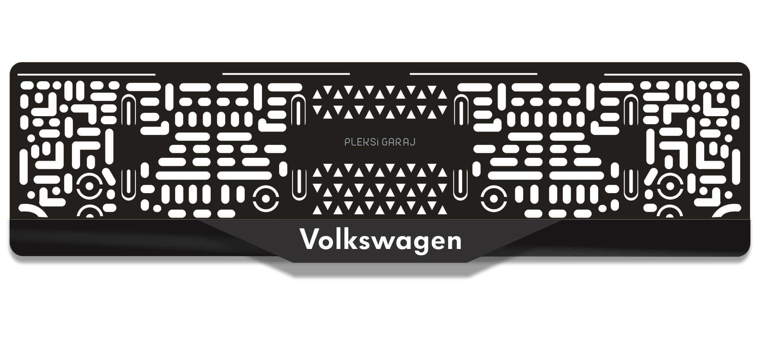 Volkswagen 3D Mat Takmatik PlakalıkVolkswagen