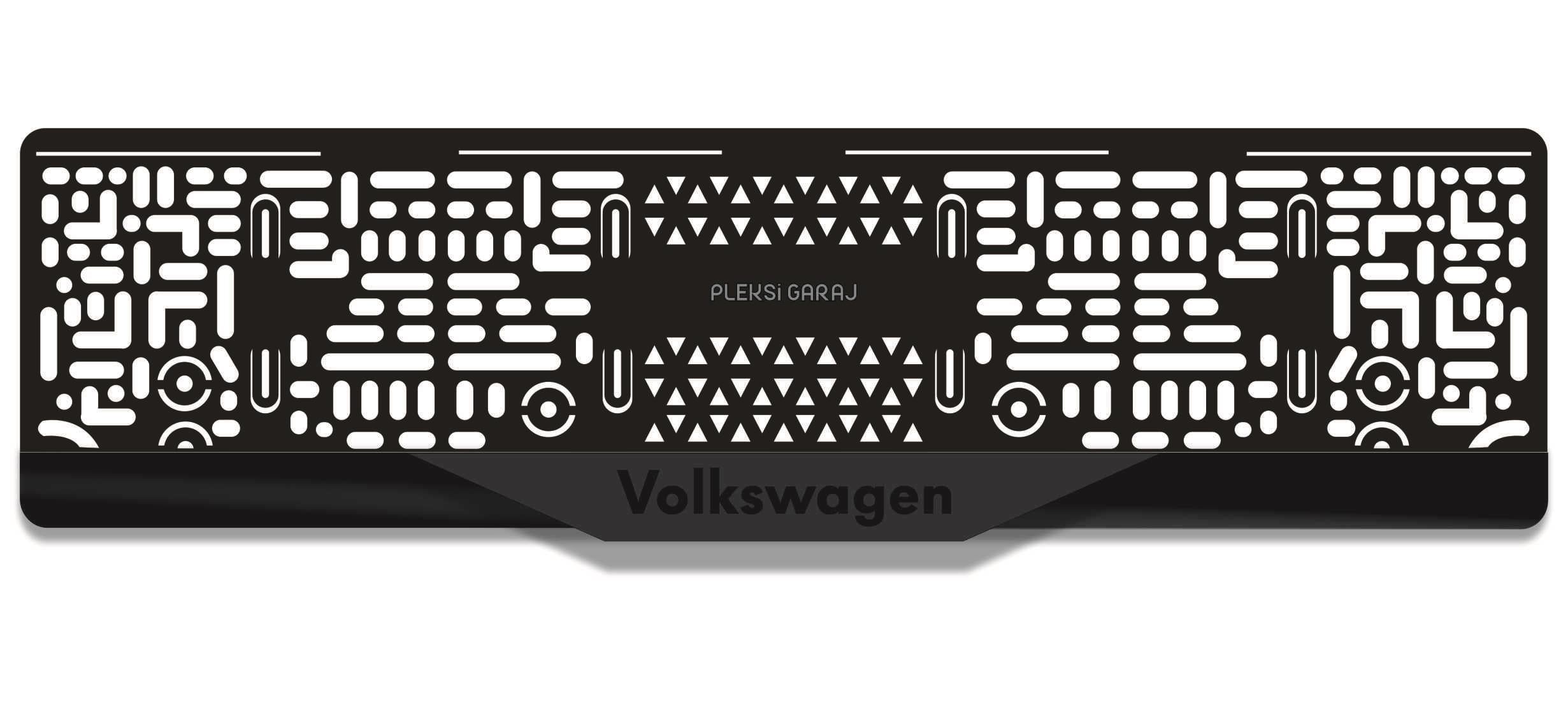 Volkswagen 3D Mat Takmatik PlakalıkVolkswagen