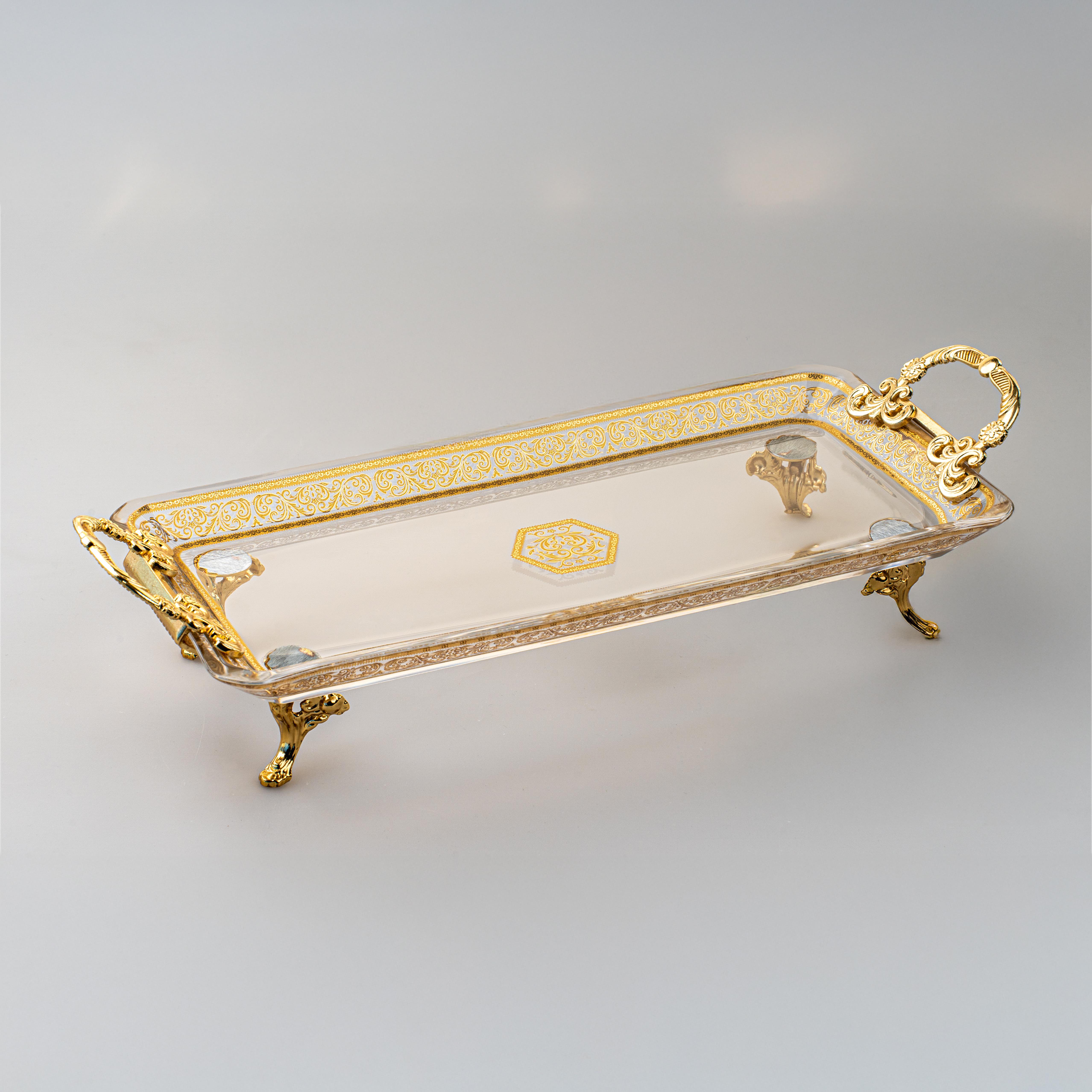 The Golden Duchess Dikdörtgen Servis