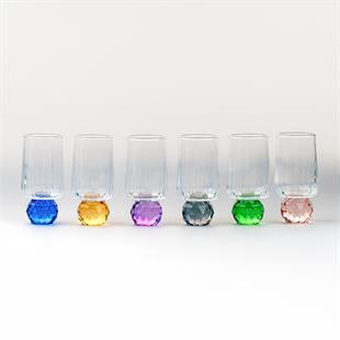 KRİSTAL TOP 6LI KAHVE SU