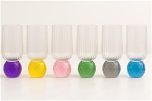 KRİSTAL TOP 6LI KAHVE SU