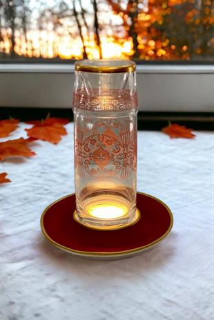 NURAB SÜRAHİLİ GECE LAMBASI NİCE MAT KIRMIZI