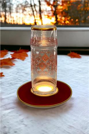 NURAB SÜRAHİLİ GECE LAMBASI NİCE MAT KIRMIZI