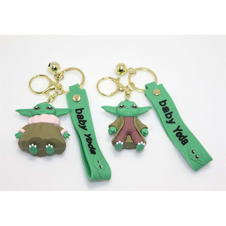 Anime Yoda Anahtarlık ikili Seti