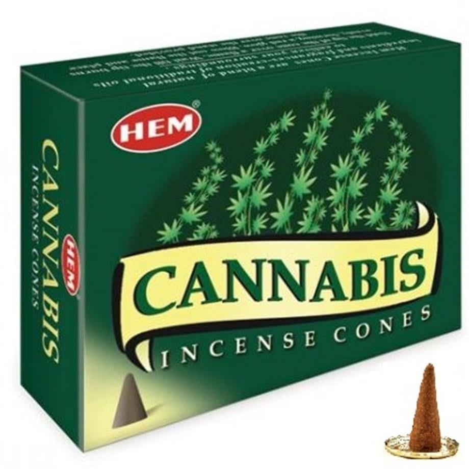 Cannabıs Kokulu Konik Tütsü