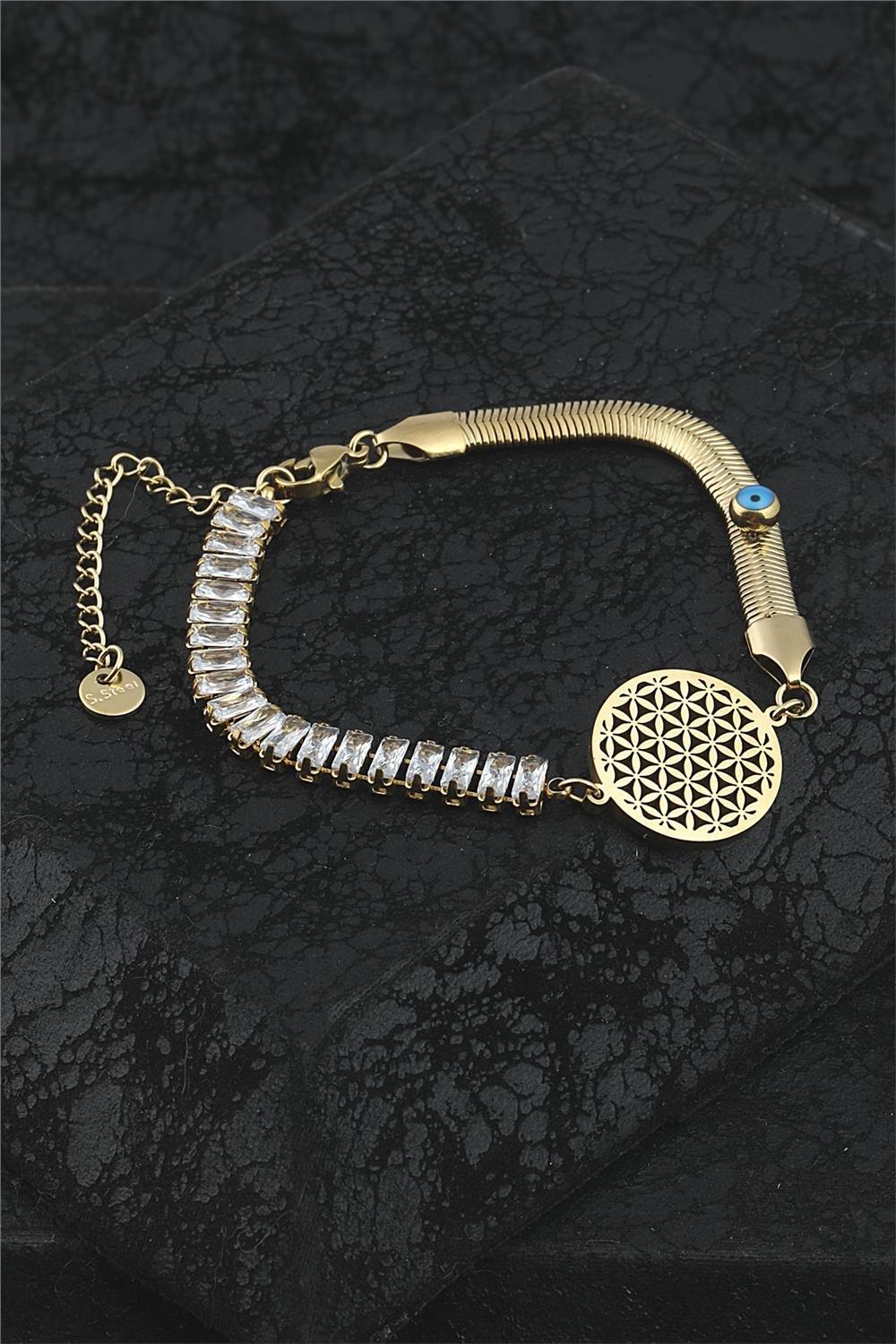 Şık Çelik Bileklik 