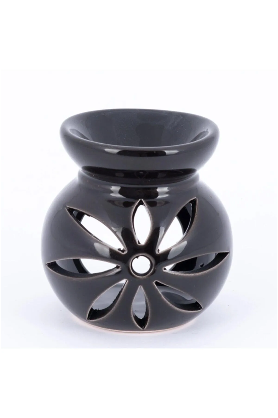 Siyah Aromaterapi Seramik Buhurdanlık