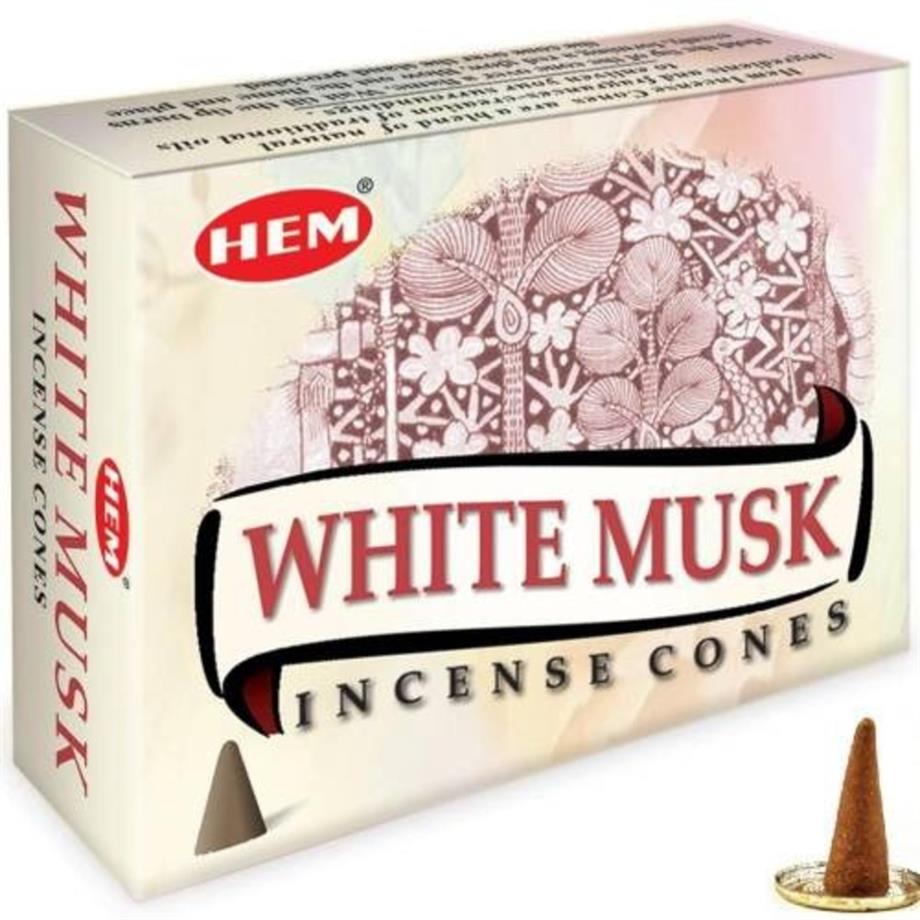 Whıte Musk Kokulu Konik Tütsü