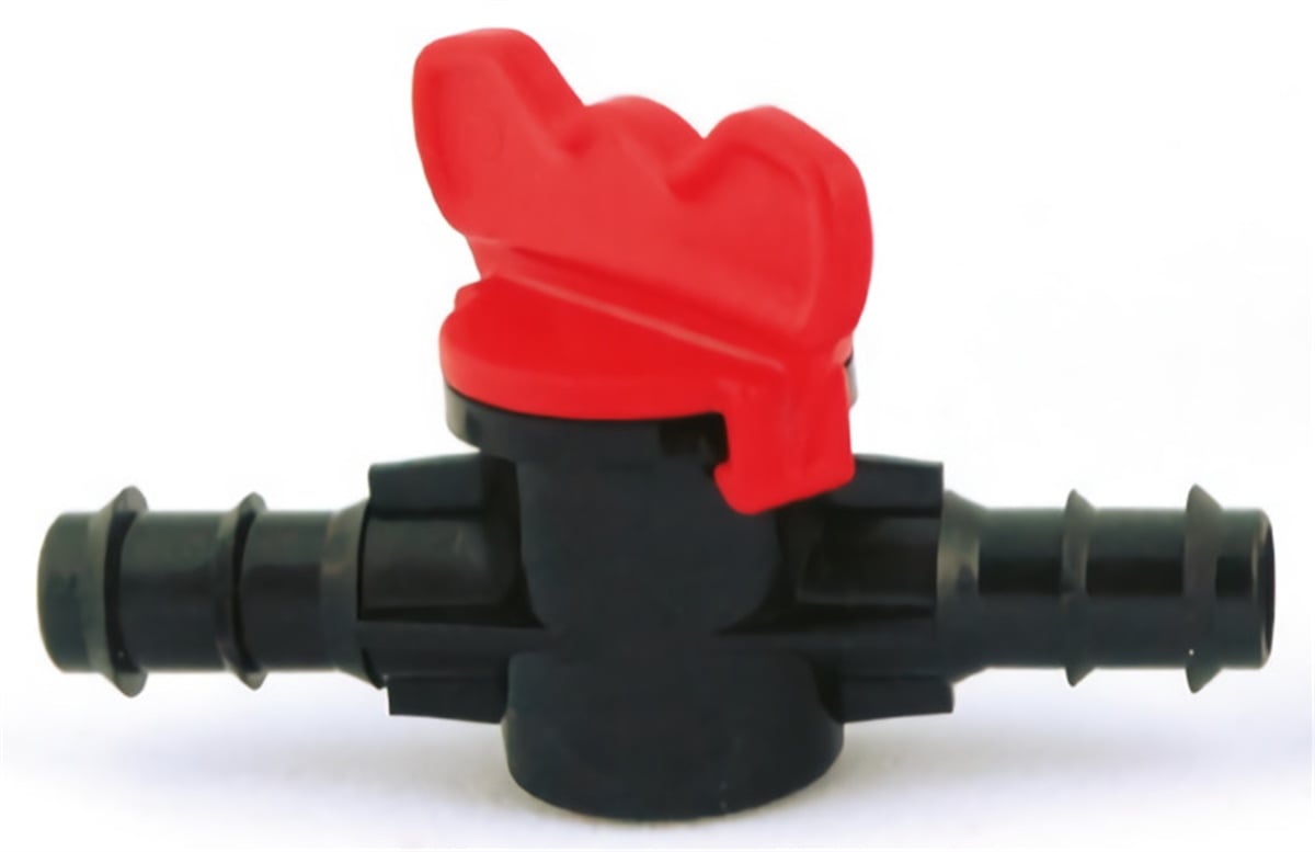 Damla Sulama Plastik Küresel Mini Vana Redüksiyonlu (20x16 mm - 100 Adet)
