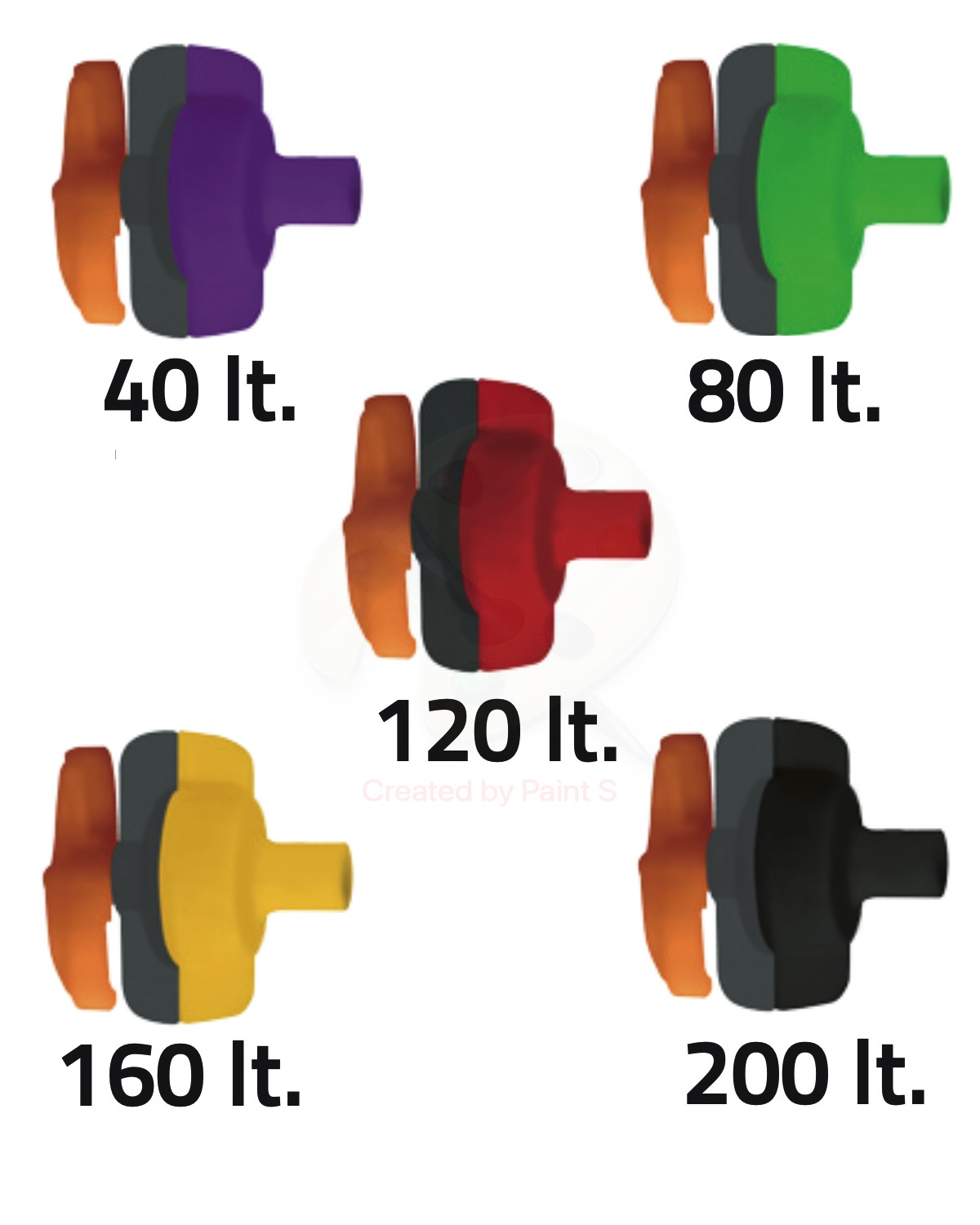 Seralar İçin mini Sprink ( 80 lt/s - 100 Adet)