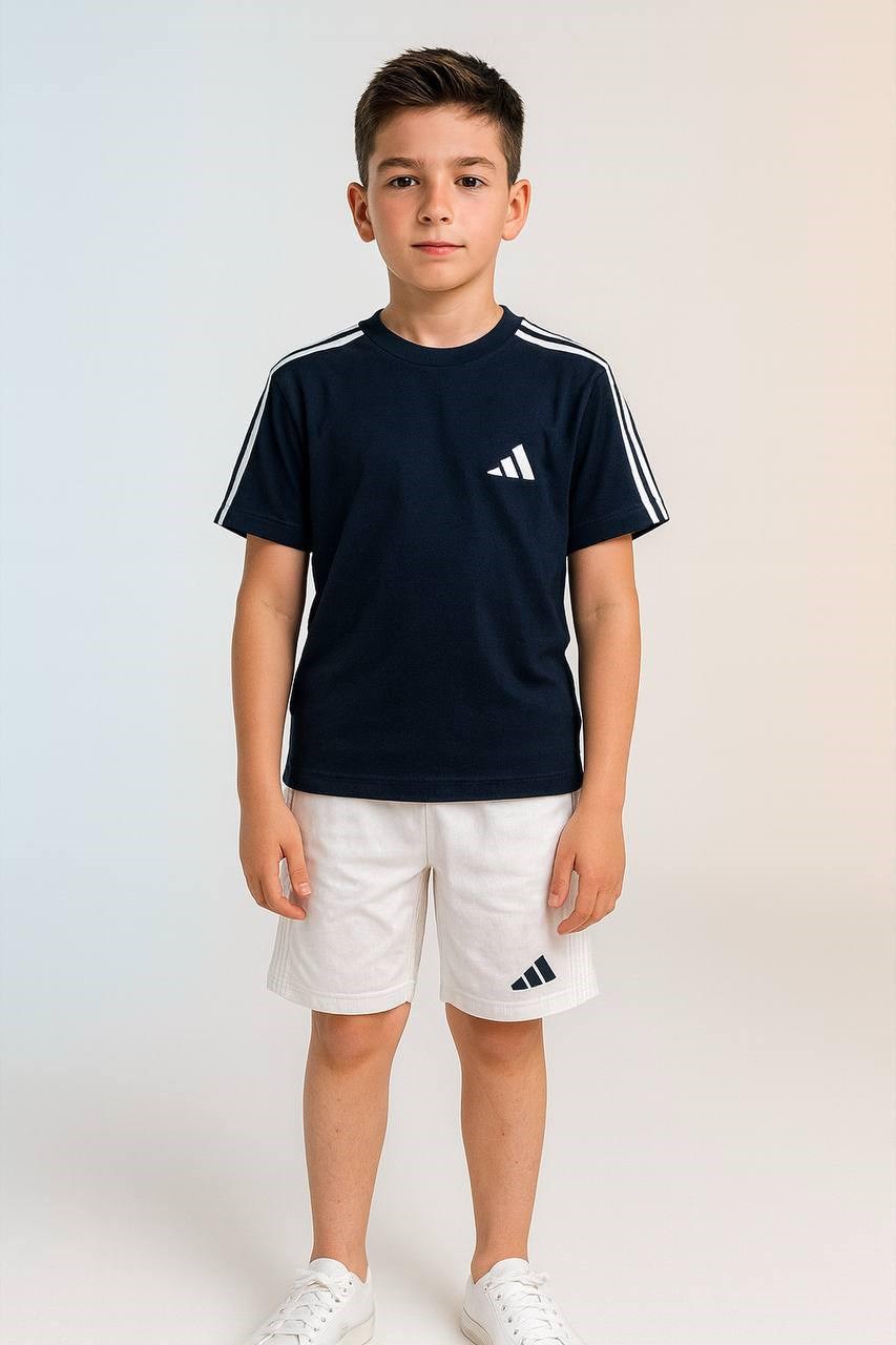 Adidas büyük yaş şortlu erkek takım