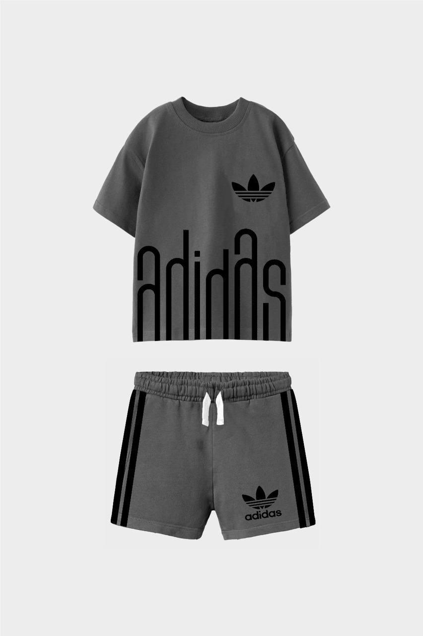 Adidas füme şortlu takım 
