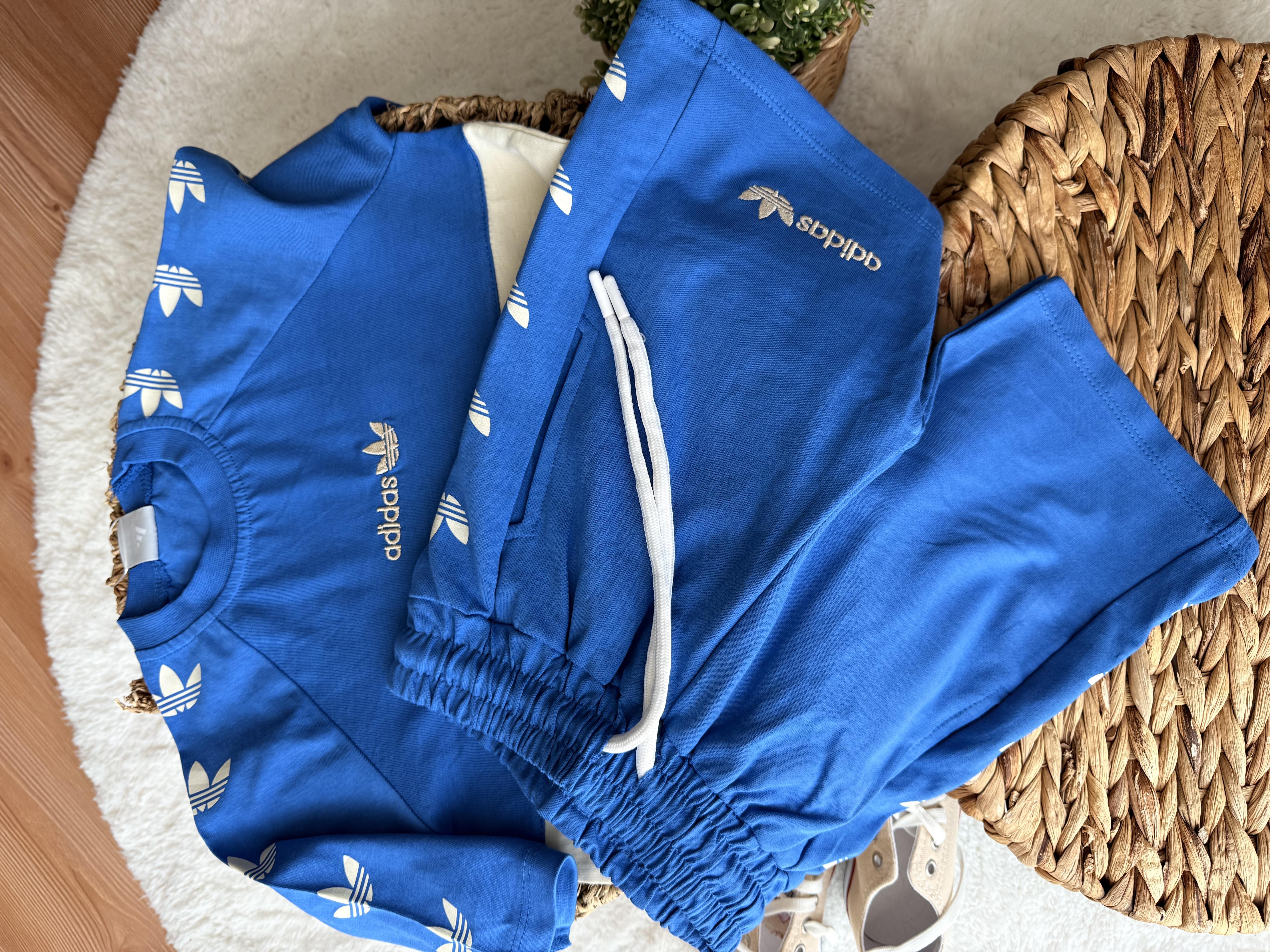 Adidas mavi beyaz takım