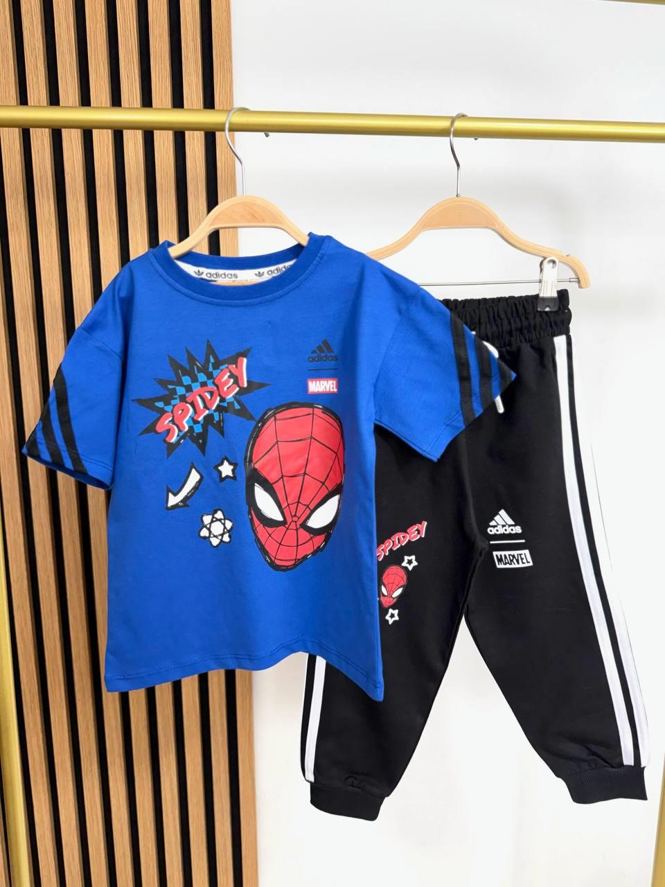 Adidas spıderman mavi takım