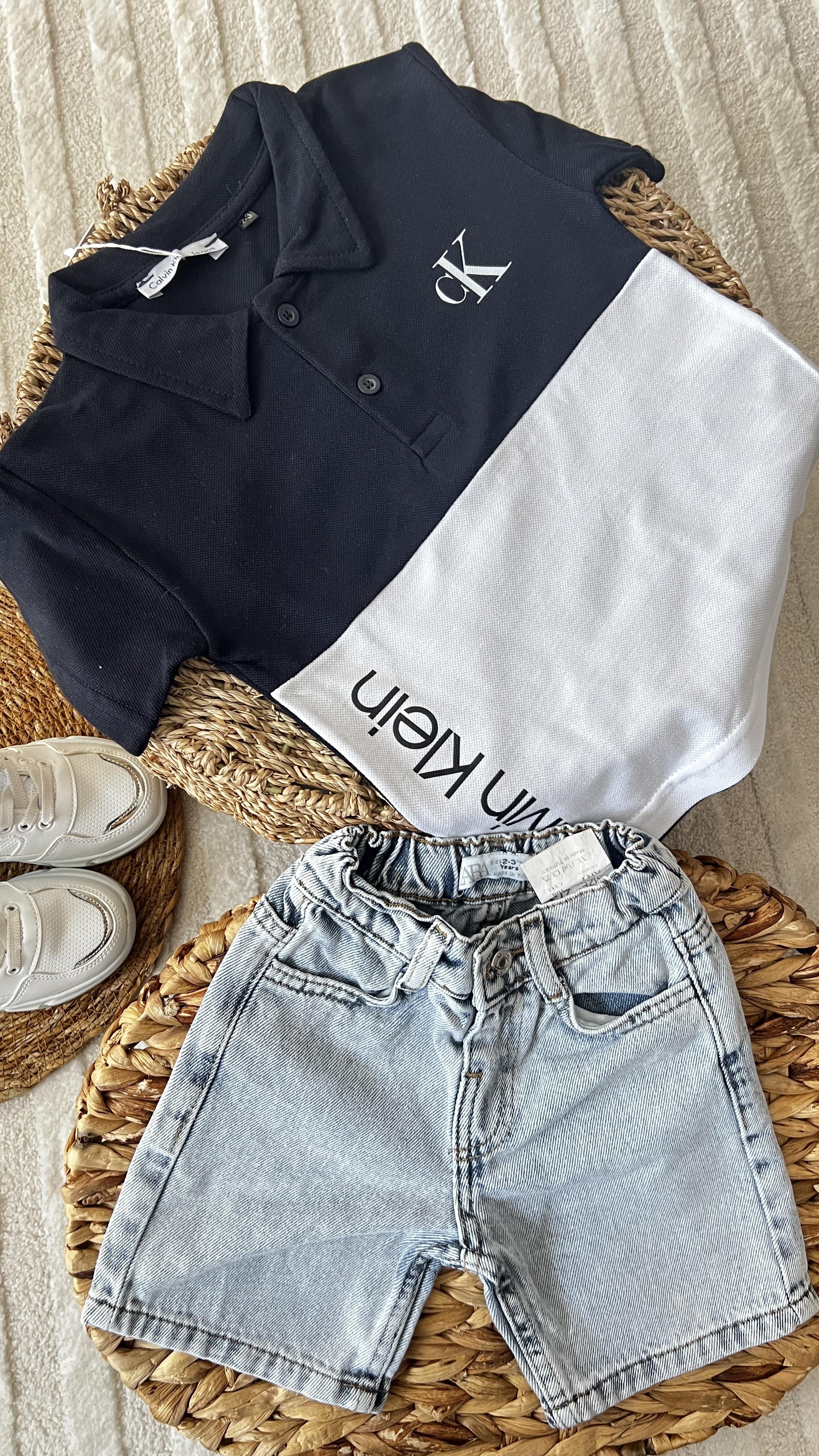 Calvin Polo yaka takım