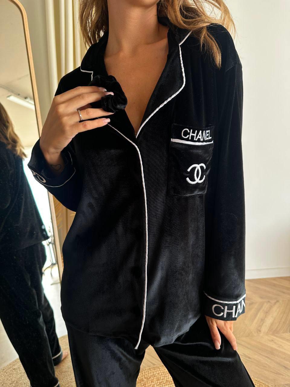 Chanel kadife pijama takımı 