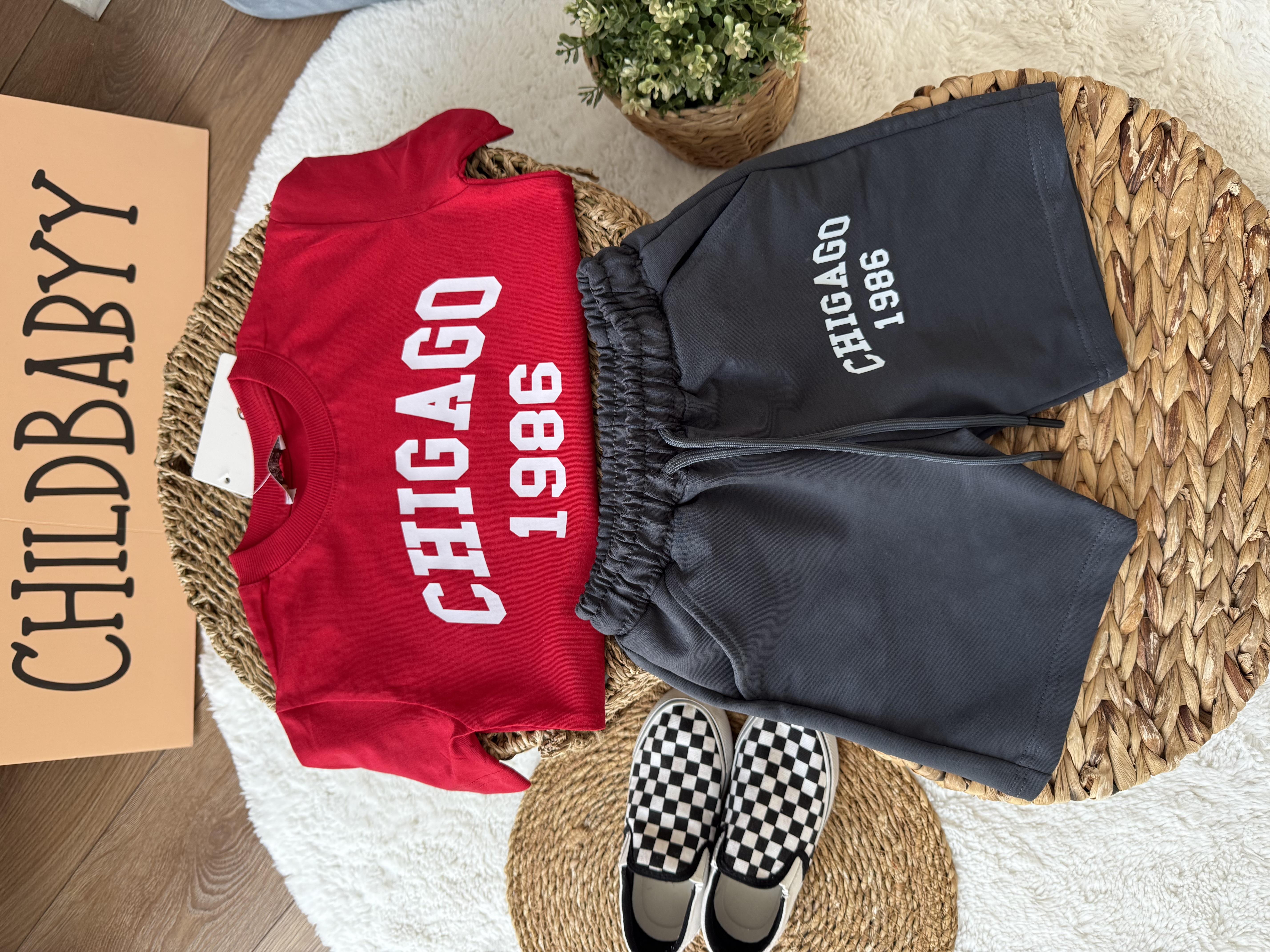 Chıcago şort takım 