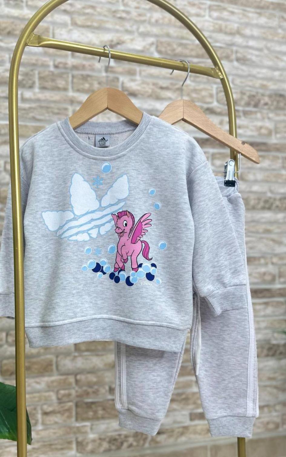 Gri Adidas takım 