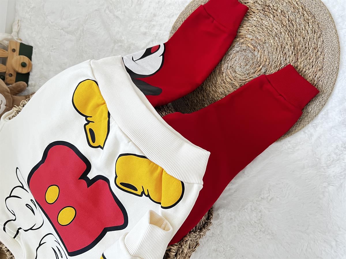 Kurmızı Mickey takım 