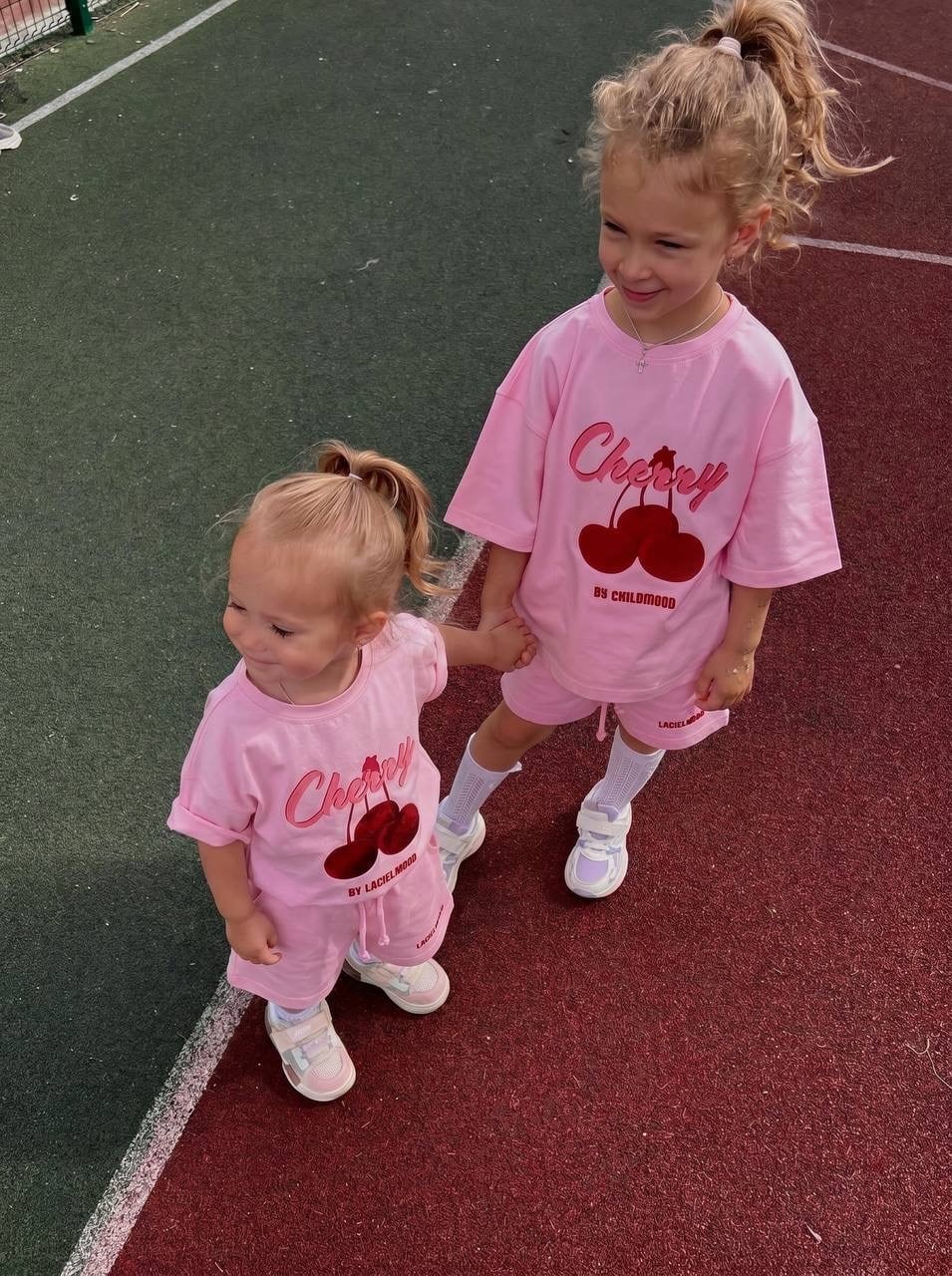 Laciel cherry pembe takım