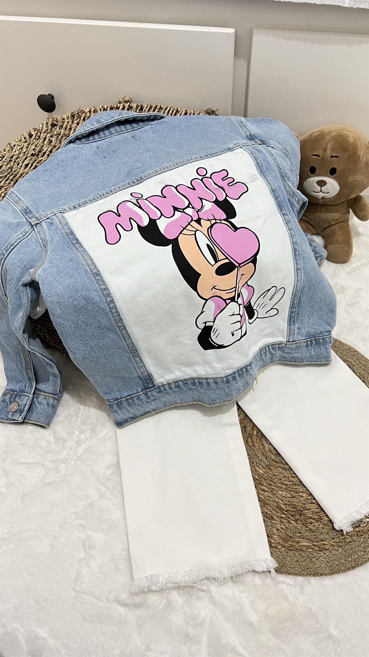 Minie sırt baskı ceket 