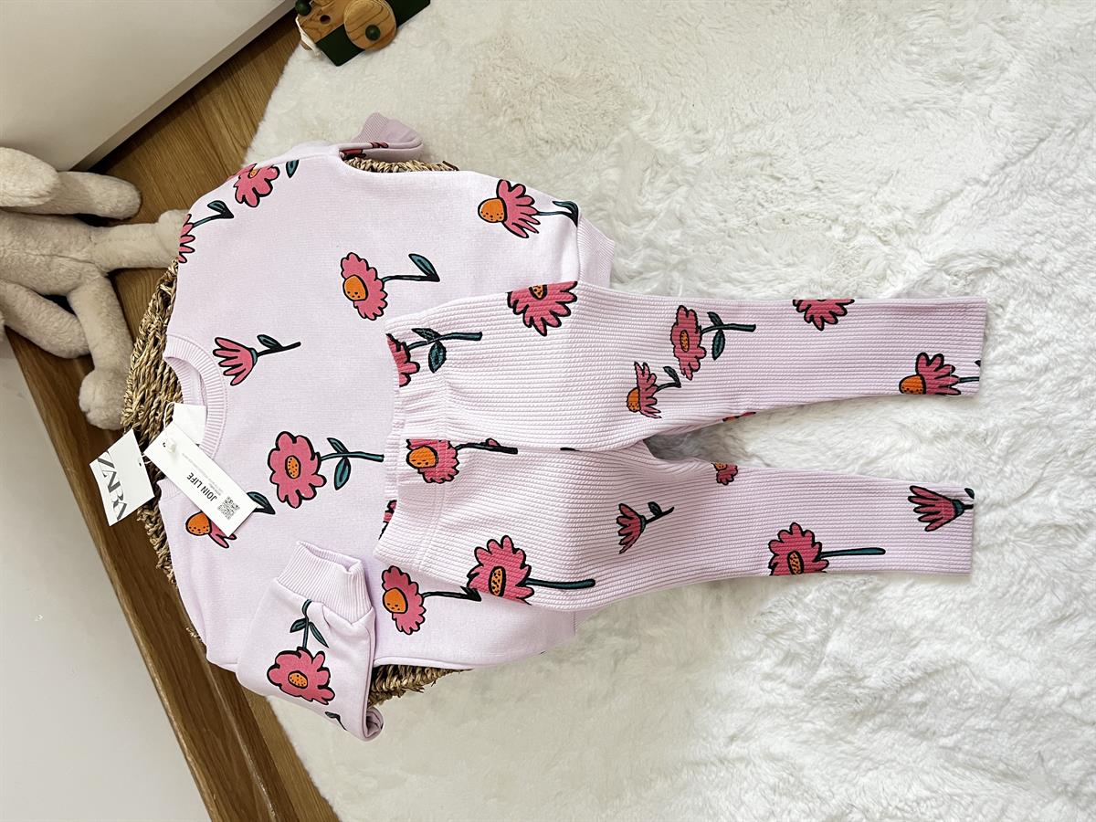 Pembe çiçek Takım 