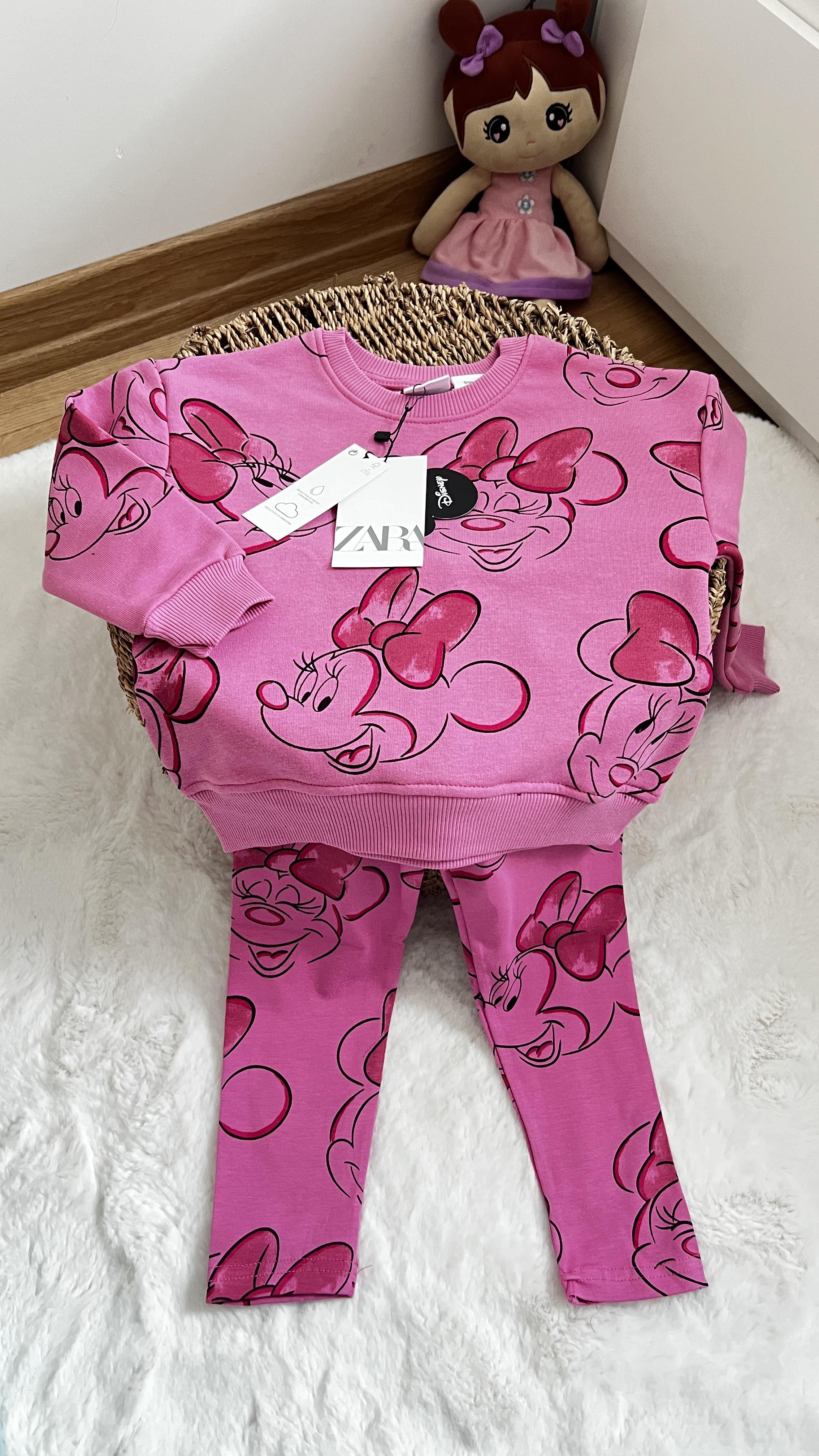 Pembe kız bebek takım 