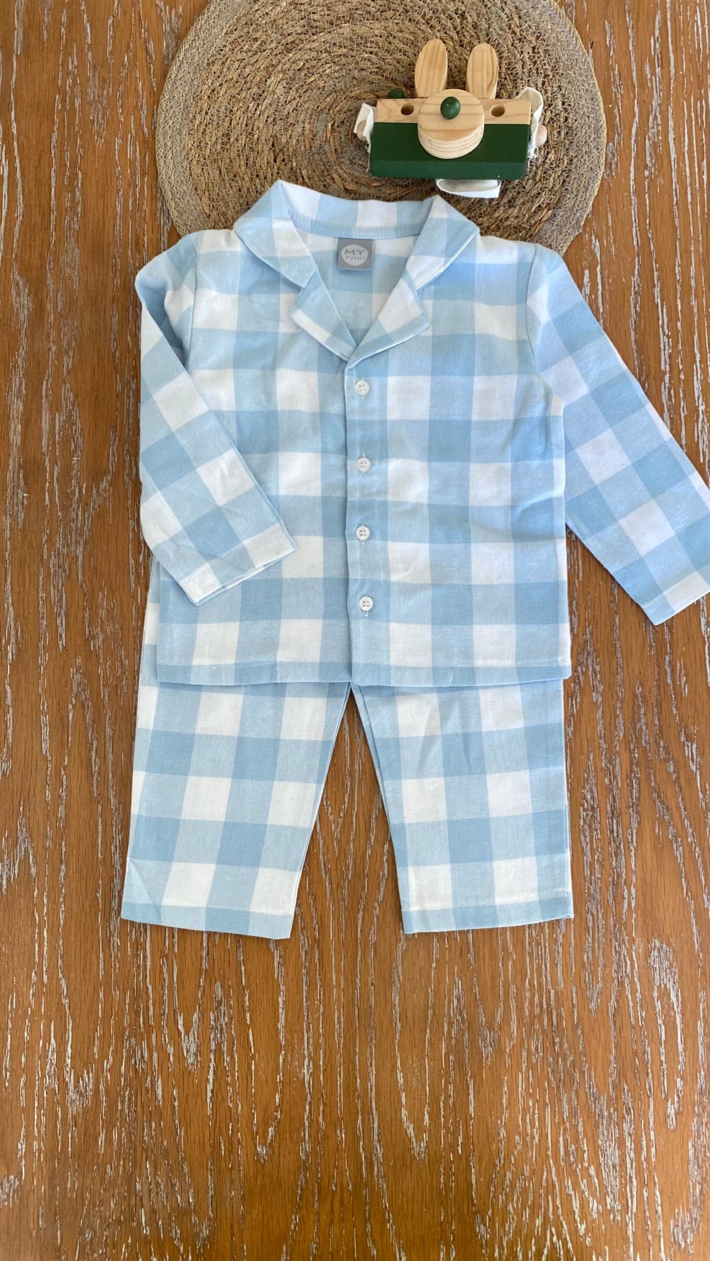 Pijama takımı Mavi  