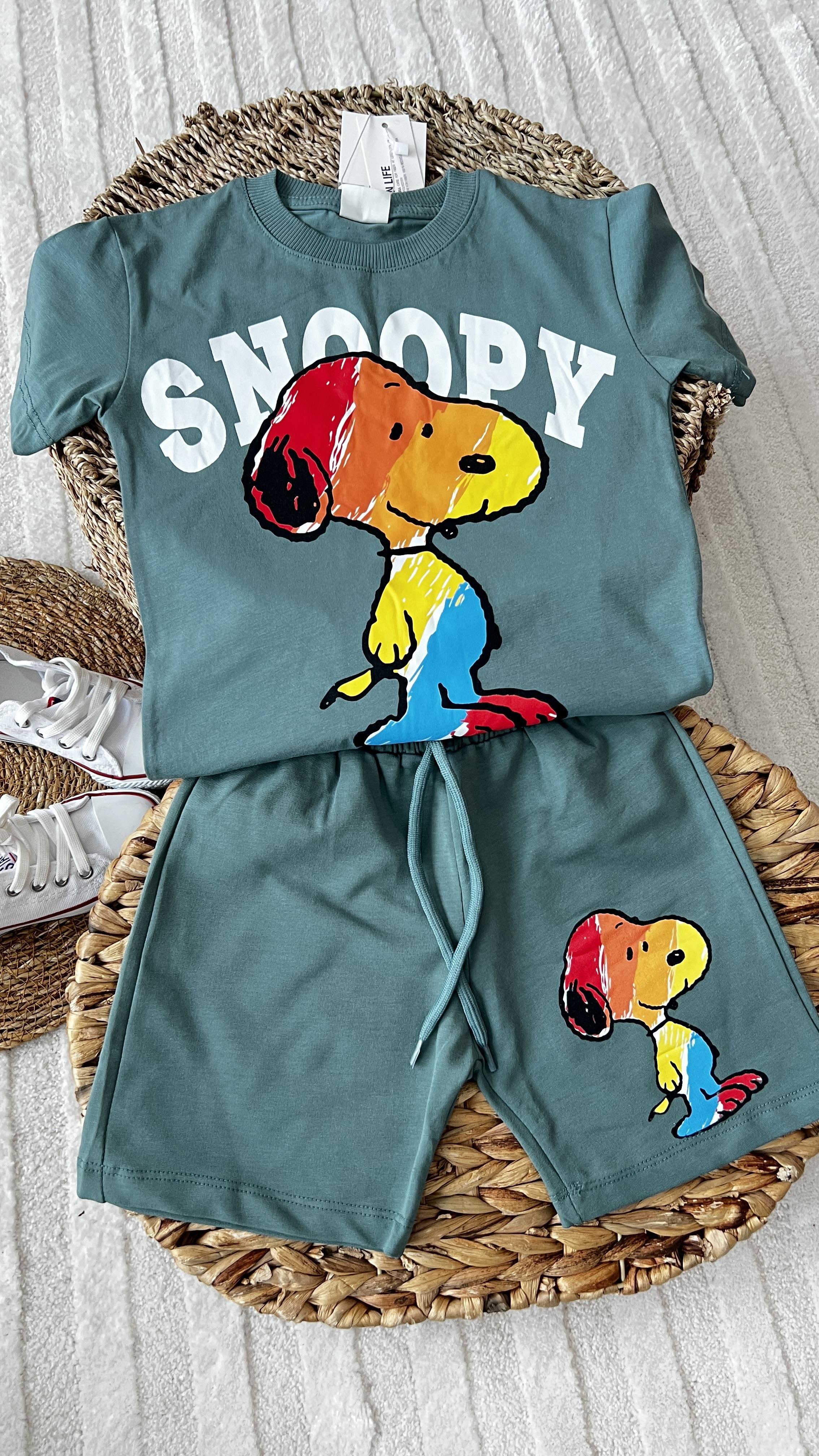 Snopy yeşil takım