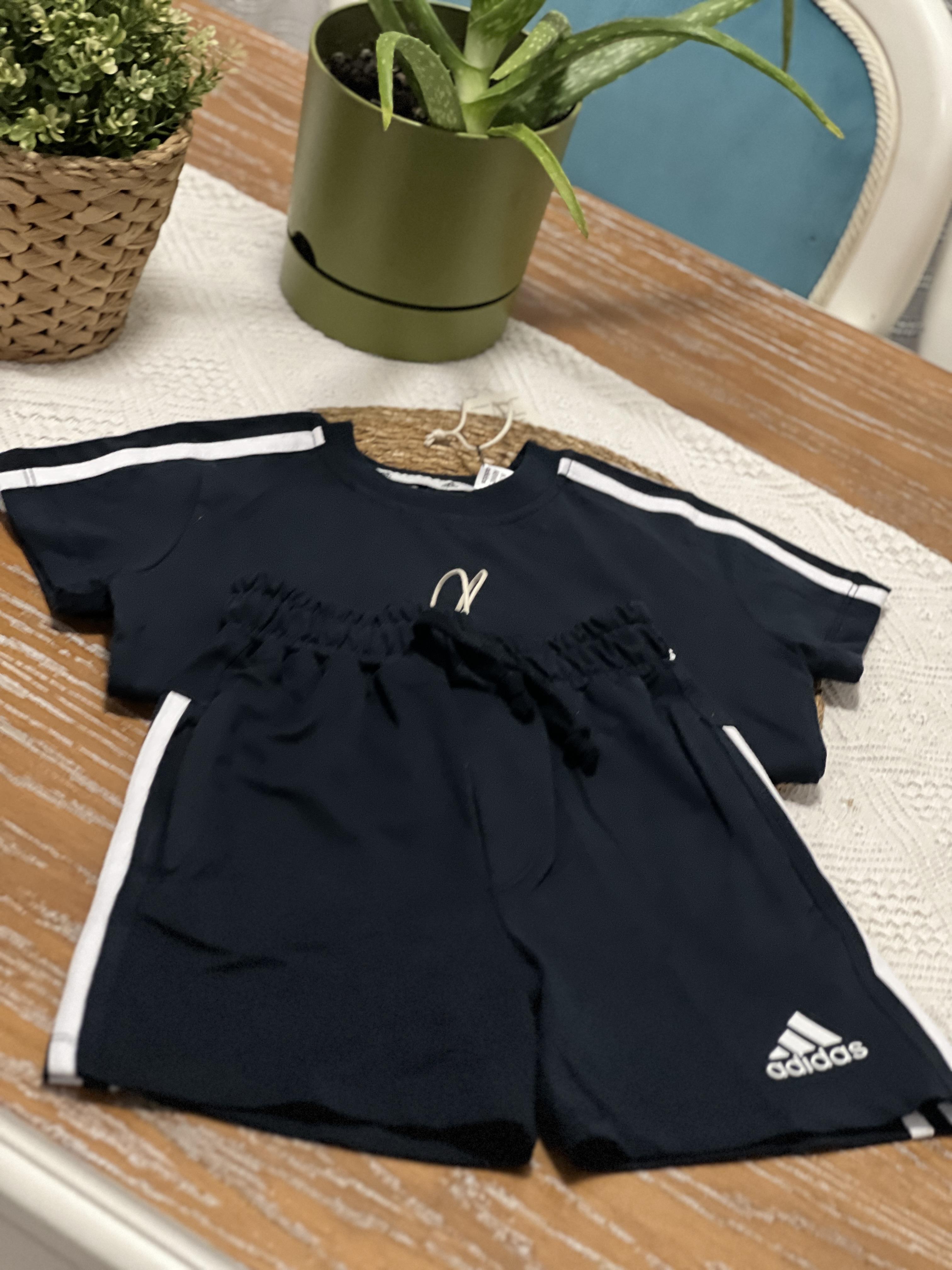 Şort takım lacivert Adidas 