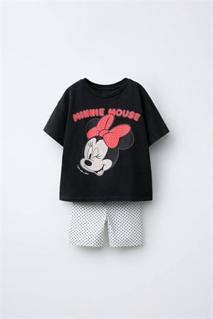 Minnie mouse puantiye takım
